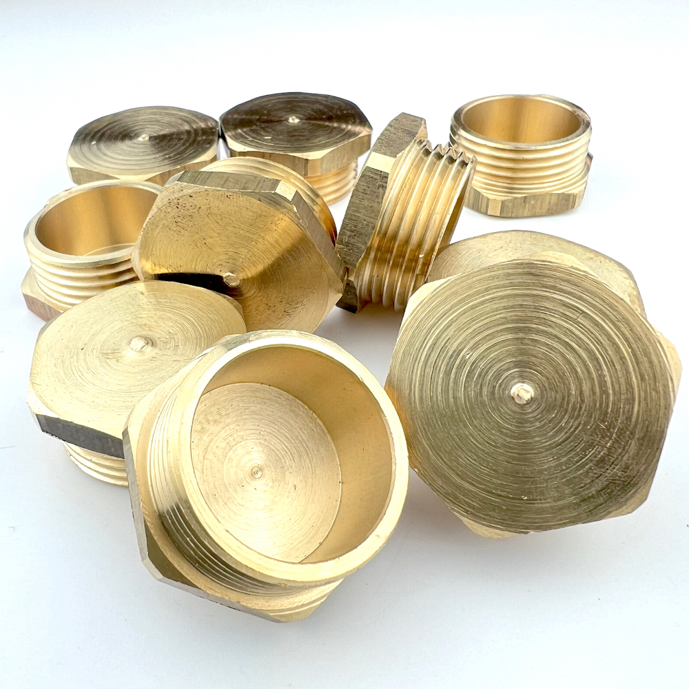 Изображение товара Заглушка Boutte 1" НР латунь 10 шт