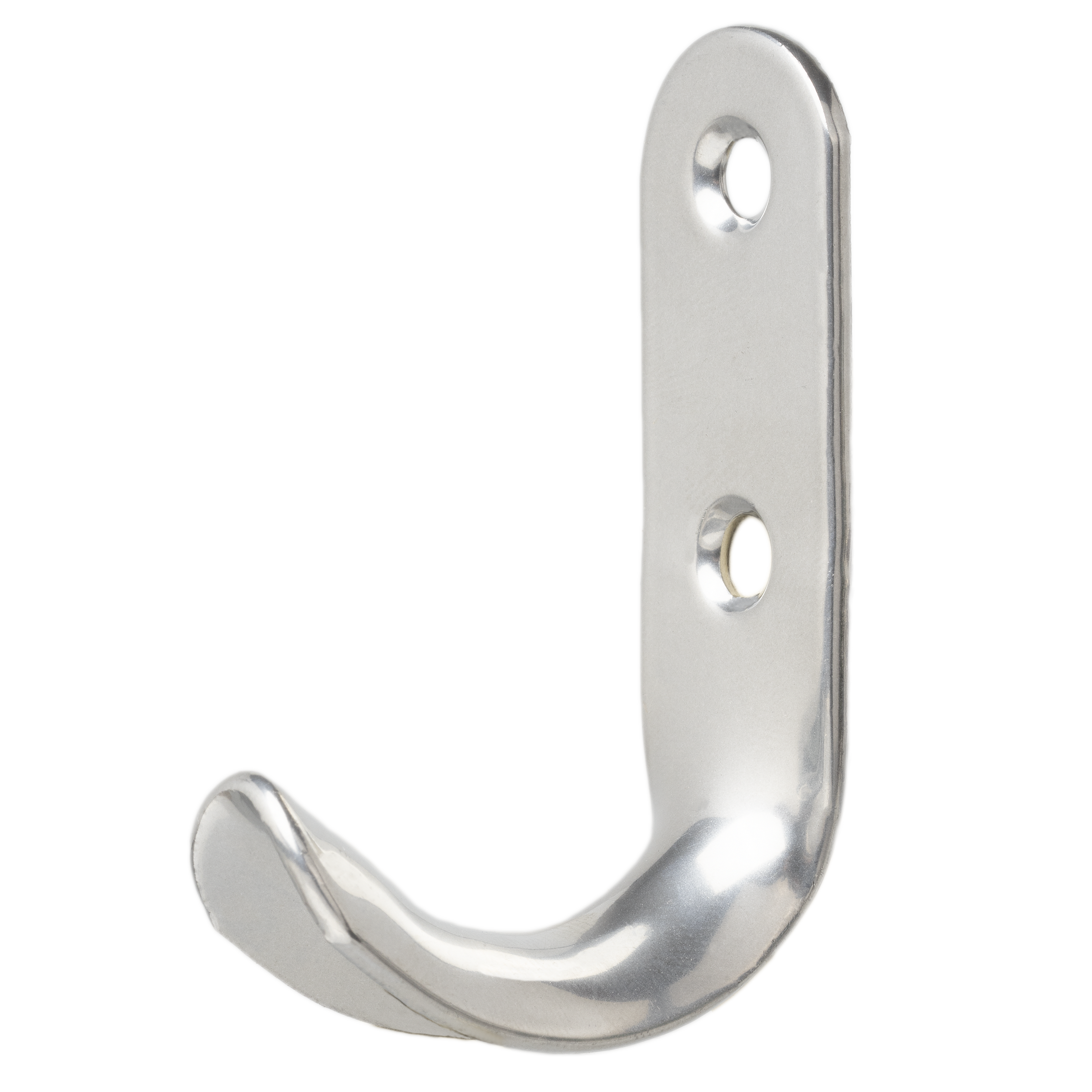 Вешалка настенная №7 1 крючок цвет хром глянцевый