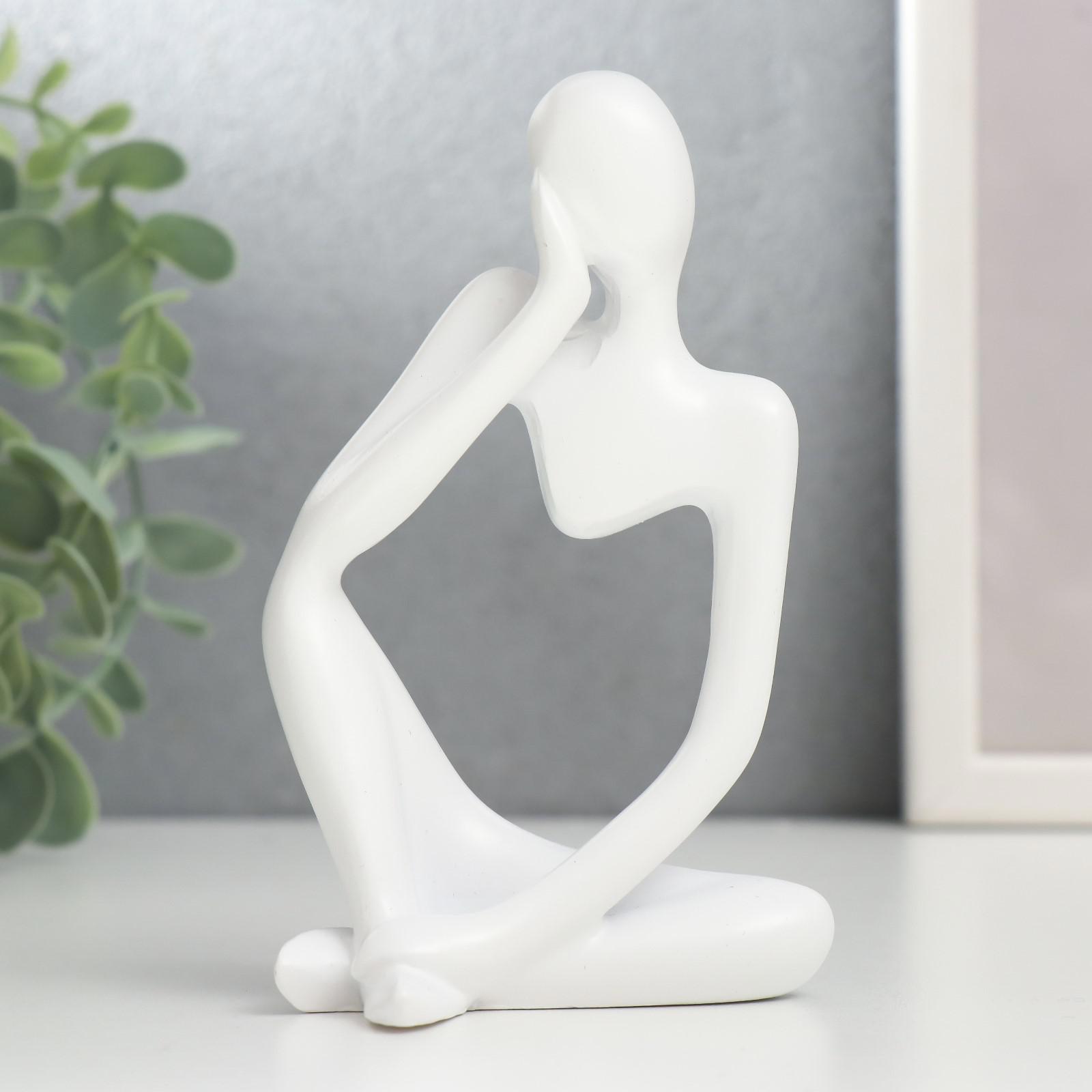 Изображение товара Сувенир "Абстракция - внимательность" белый 12.5x6x8.5 см