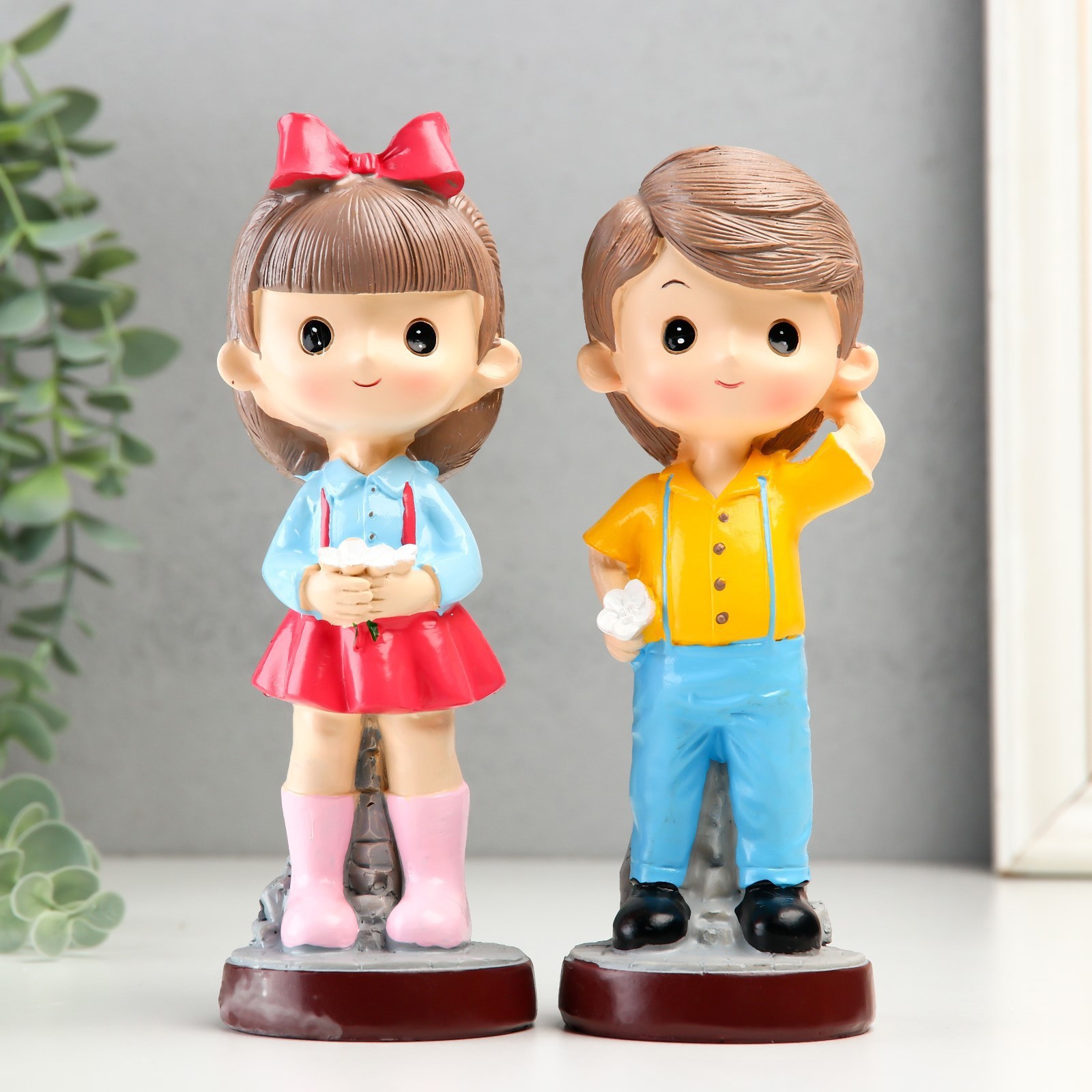 Изображение товара Сувенир "Юность" набор 2 шт 6.5x6.8x19, 6.5x6.8x19 см