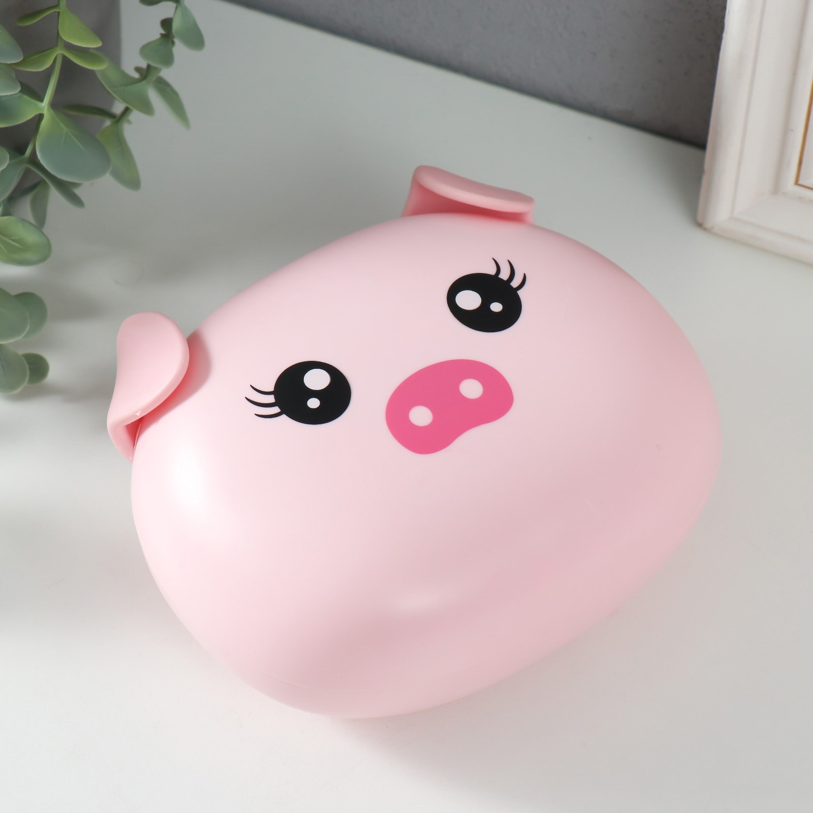 Изображение товара Шкатулка музыкальная механическая "Пятачок" 15x12,7x7 см