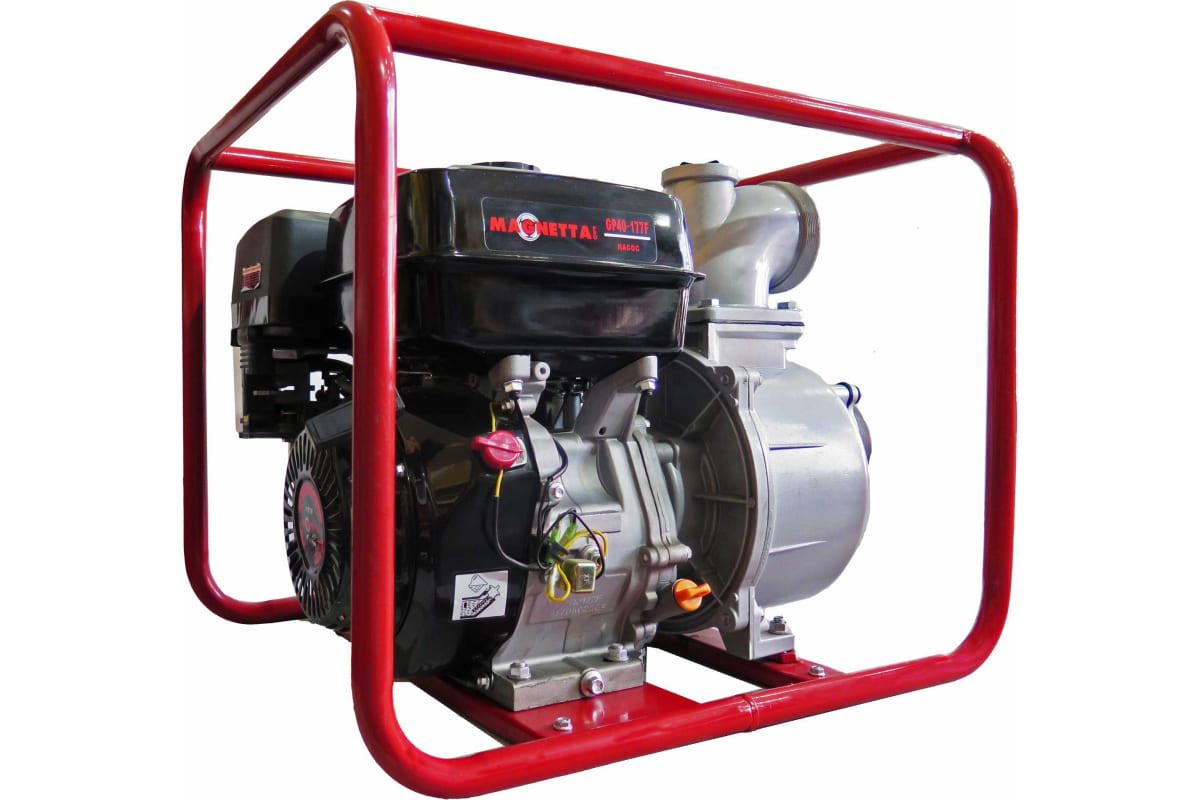 Изображение товара Мотопомпа бензиновая Magnetta GP40-188F 13 л.с.