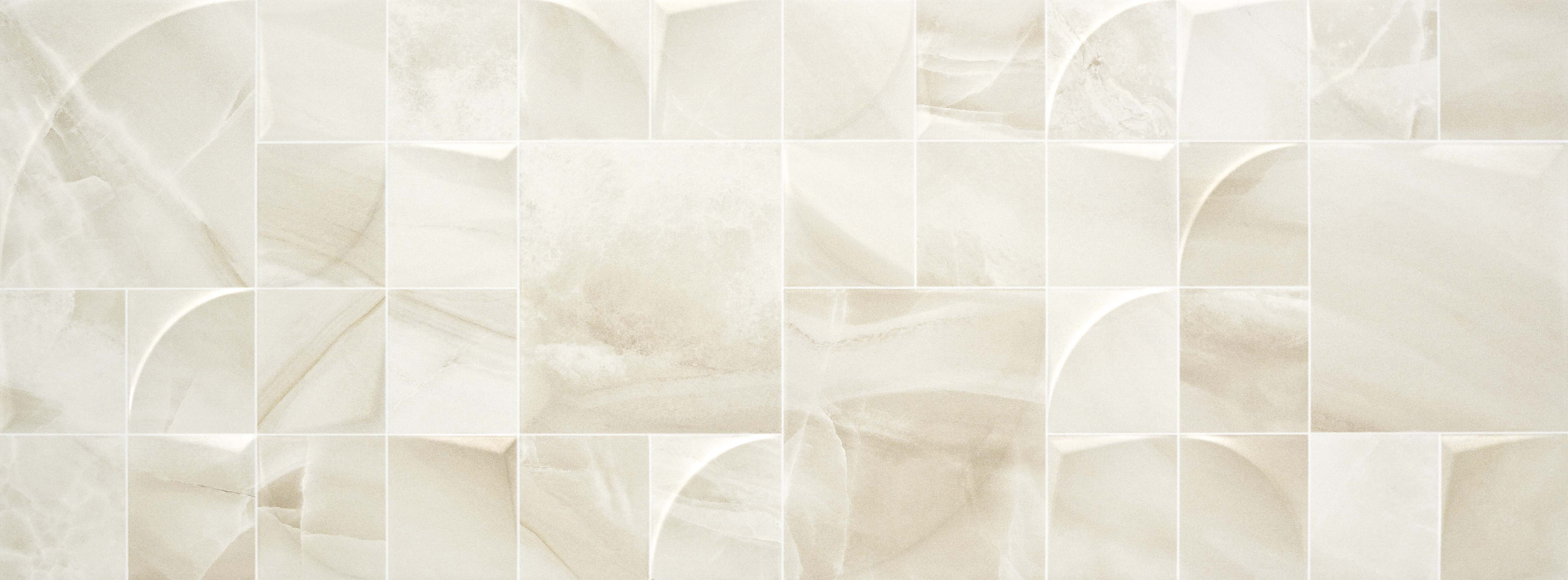 Изображение товара Керамическая настенная плитка STN Diva Mu Cream 33.3x90 см для интерьера