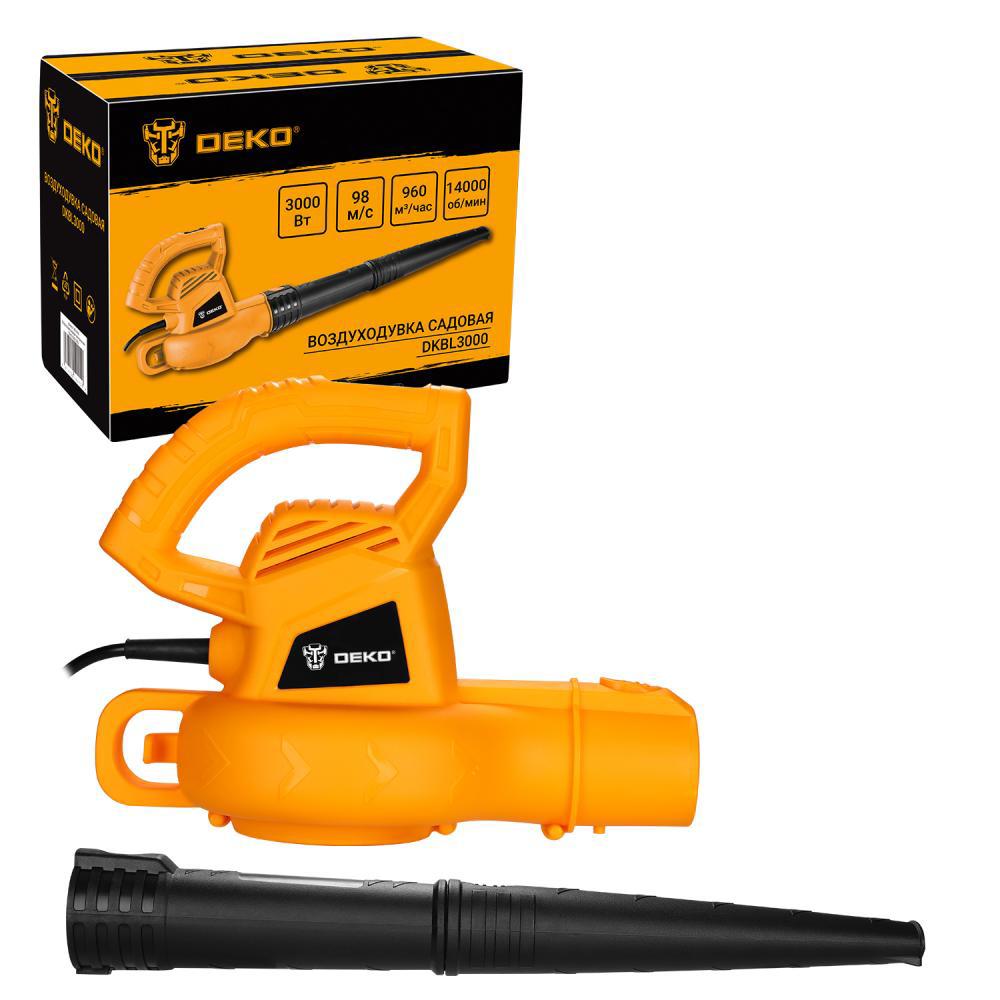 Изображение товара Электрическая воздуходувка Deko DKBL3000 мощностью 3000 Вт