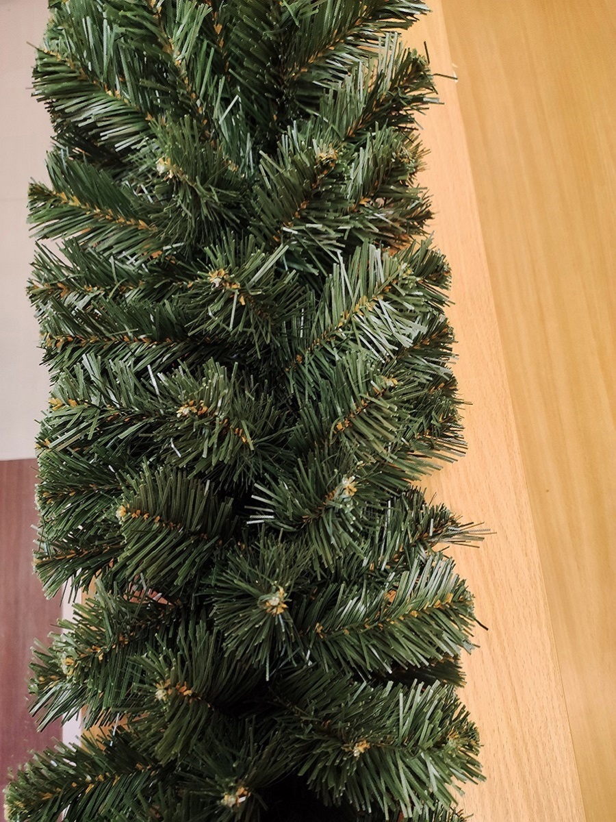 Изображение товара Хвойная гирлянда ПВХ Morozco ГР-1 270 см зеленая новогодняя украшение