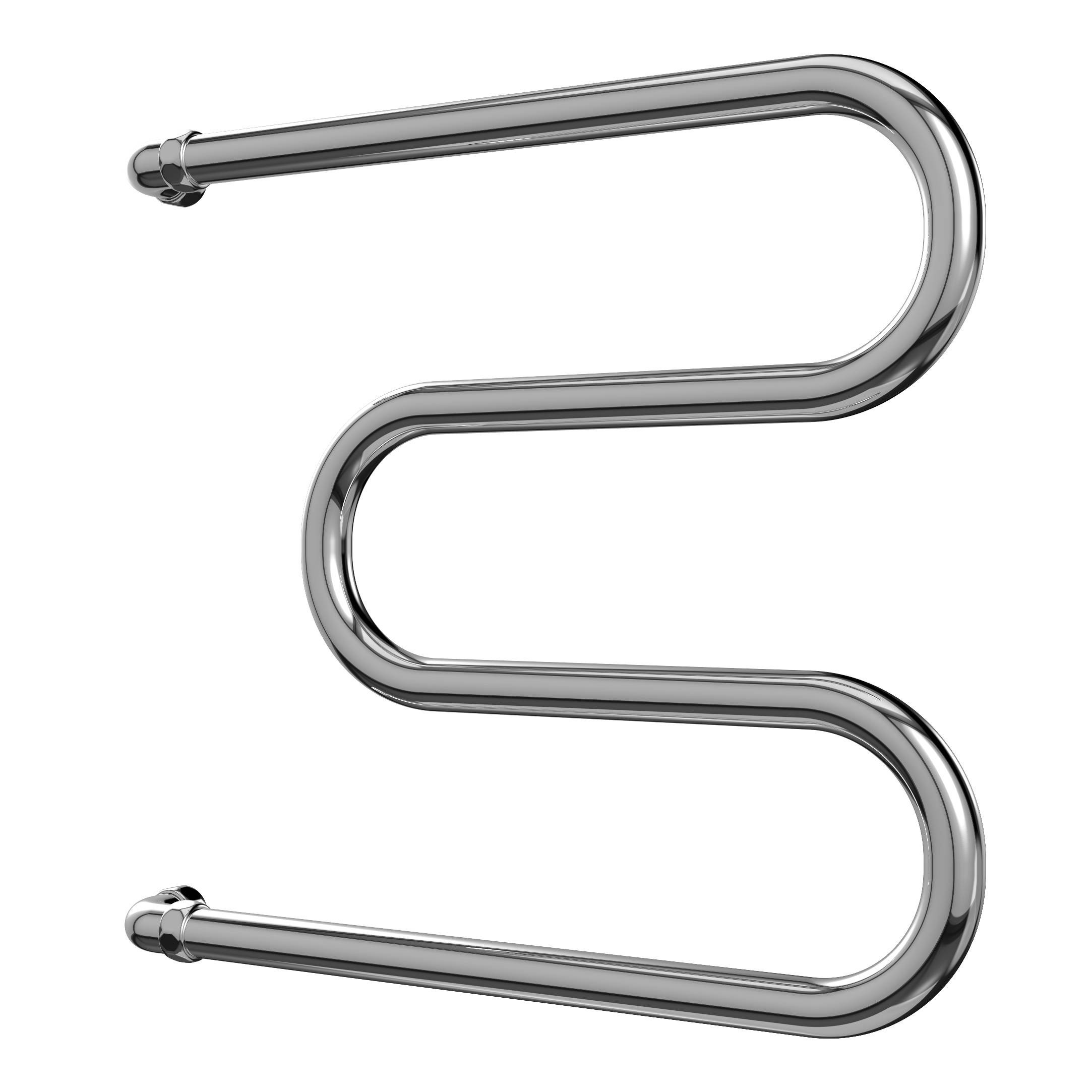 Изображение товара Водяной полотенцесушитель Royal Thermo М-обр 500х400 1 дюйм нержавеющая сталь глянцевый