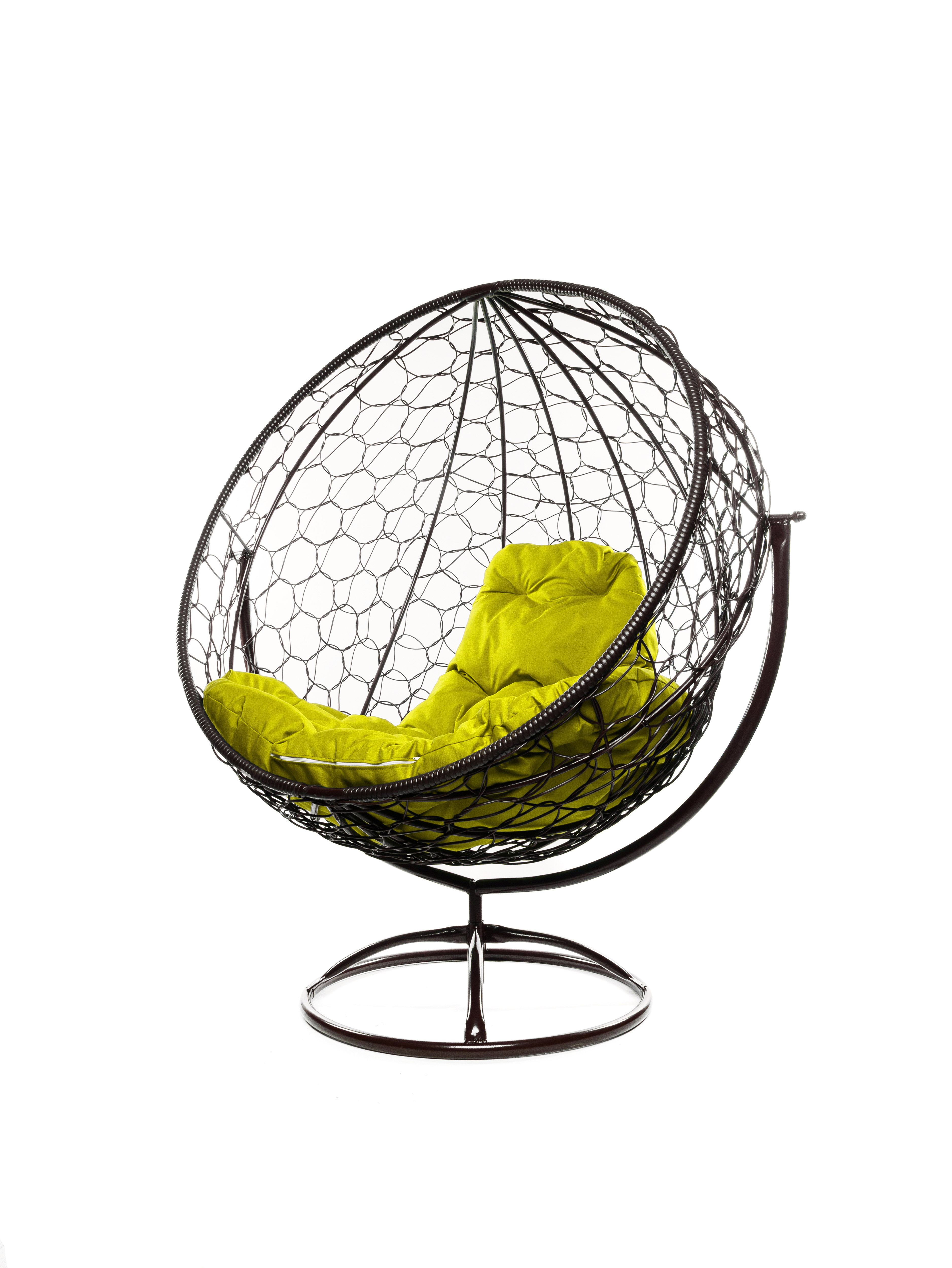 Изображение товара Кресло садовое M-group 11100211 Круг 106 см x 69 см x 139 см искусственный ротанг коричневый