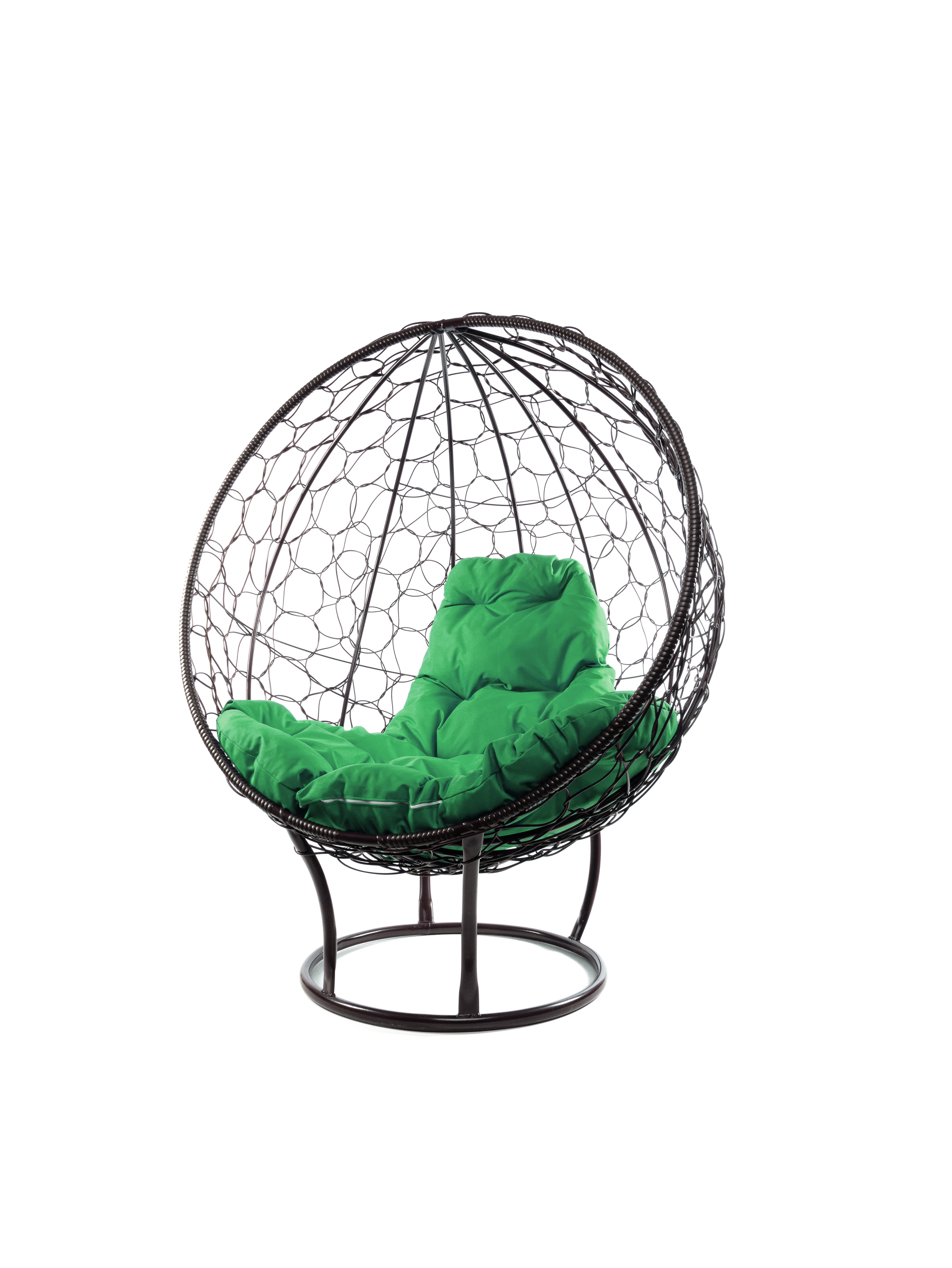 Изображение товара Кресло садовое M-group 11080204 Круг 106 см x 69 см x 139 см искусственный ротанг коричневый