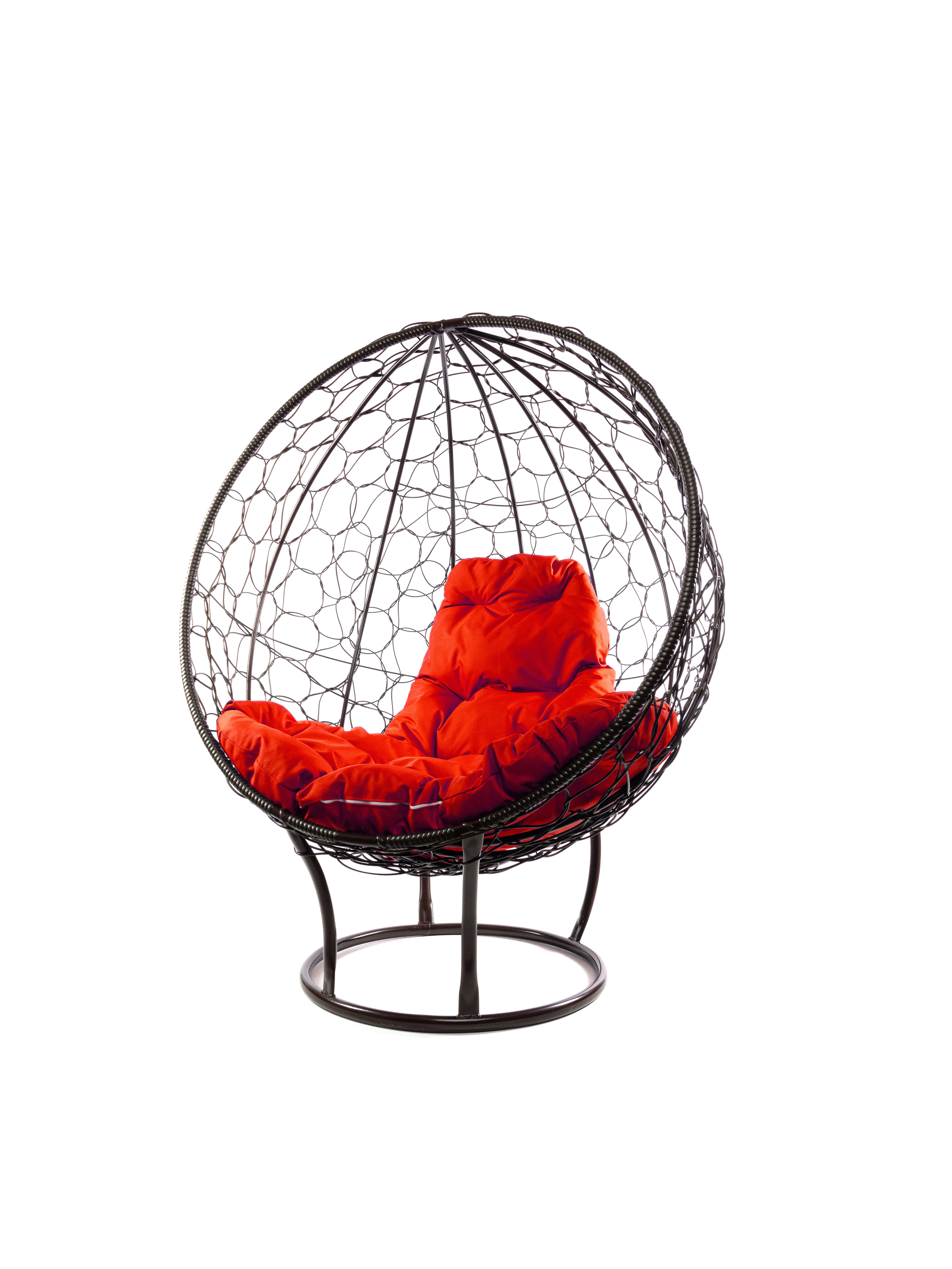 Изображение товара Кресло садовое M-group 11080206 Круг 106 см x 69 см x 139 см искусственный ротанг коричневый