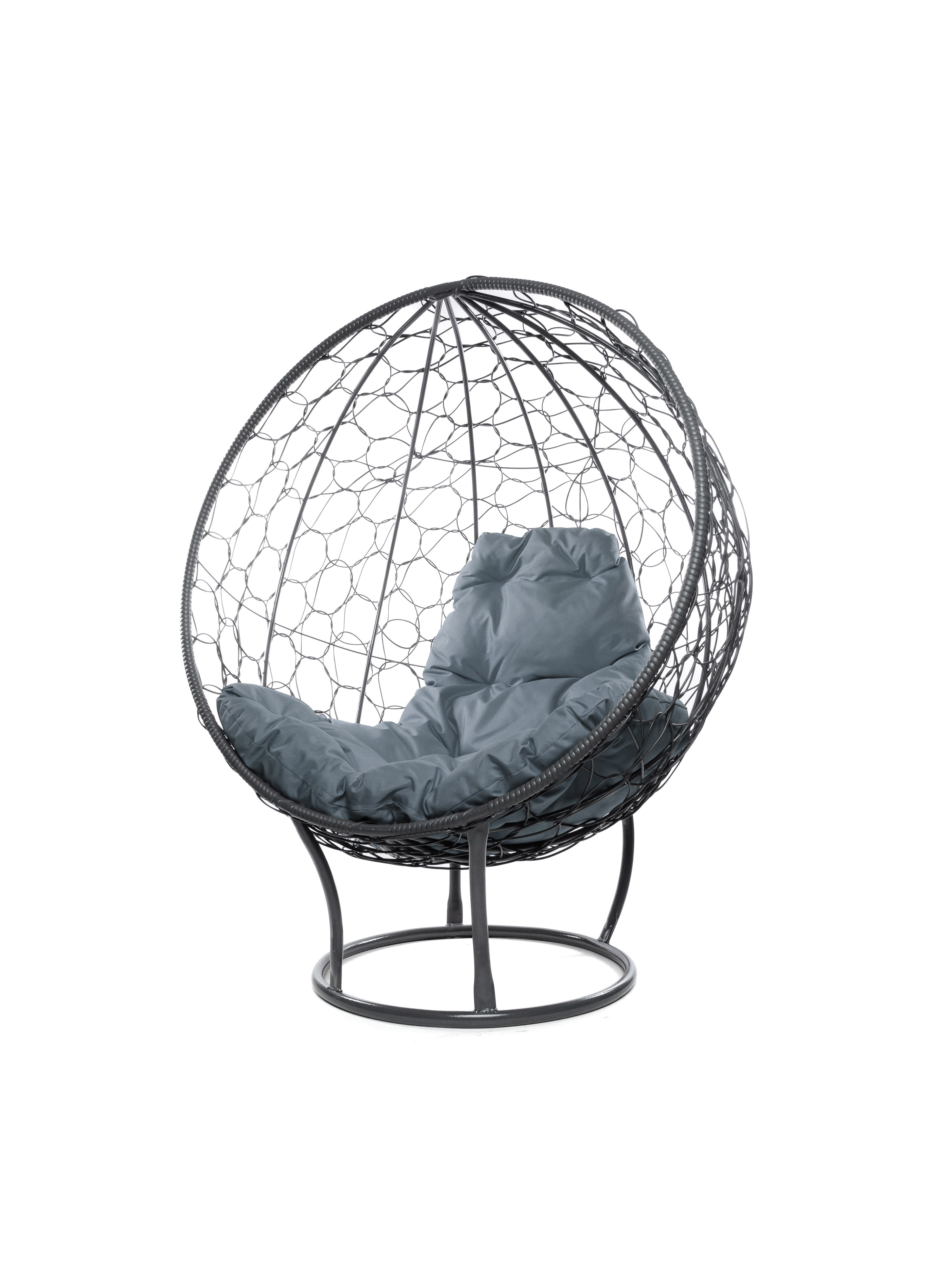 Изображение товара Кресло садовое M-group 11080309 Круг серый/серебристый