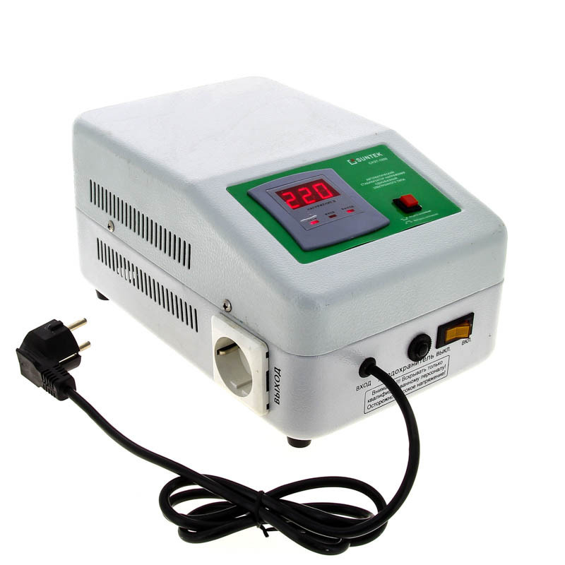 Изображение товара Suntek SR-2000: стабилизатор напряжения, 2 кВт, 220 В