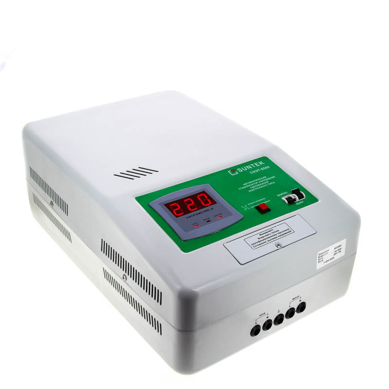 Изображение товара Стабилизатор напряжения Suntek SR-8500 8500 Вт