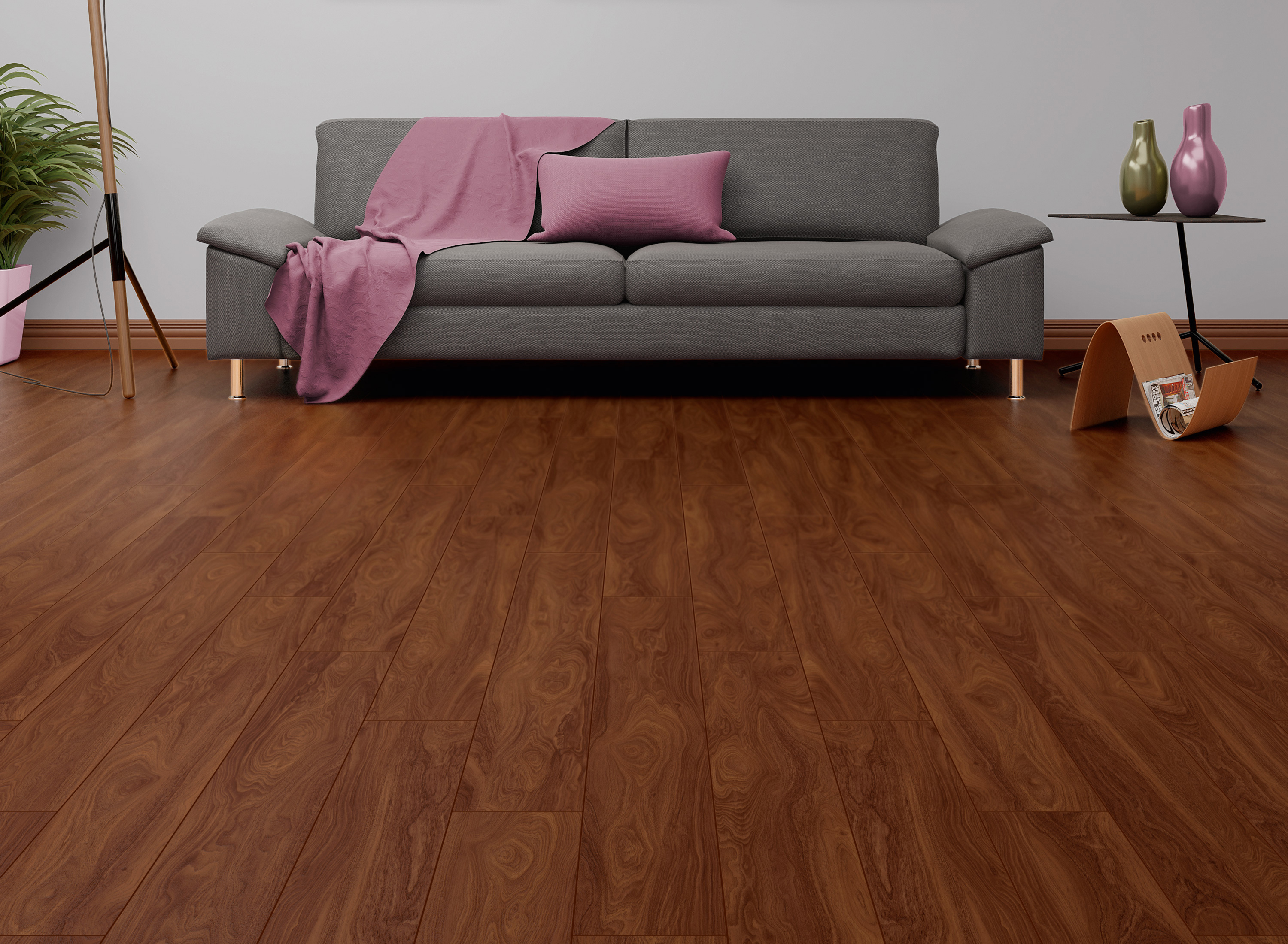 Изображение товара Ламинат Camsan Avangard Plus Дуб Орех Итальянский 33 класс 10 мм с фаской