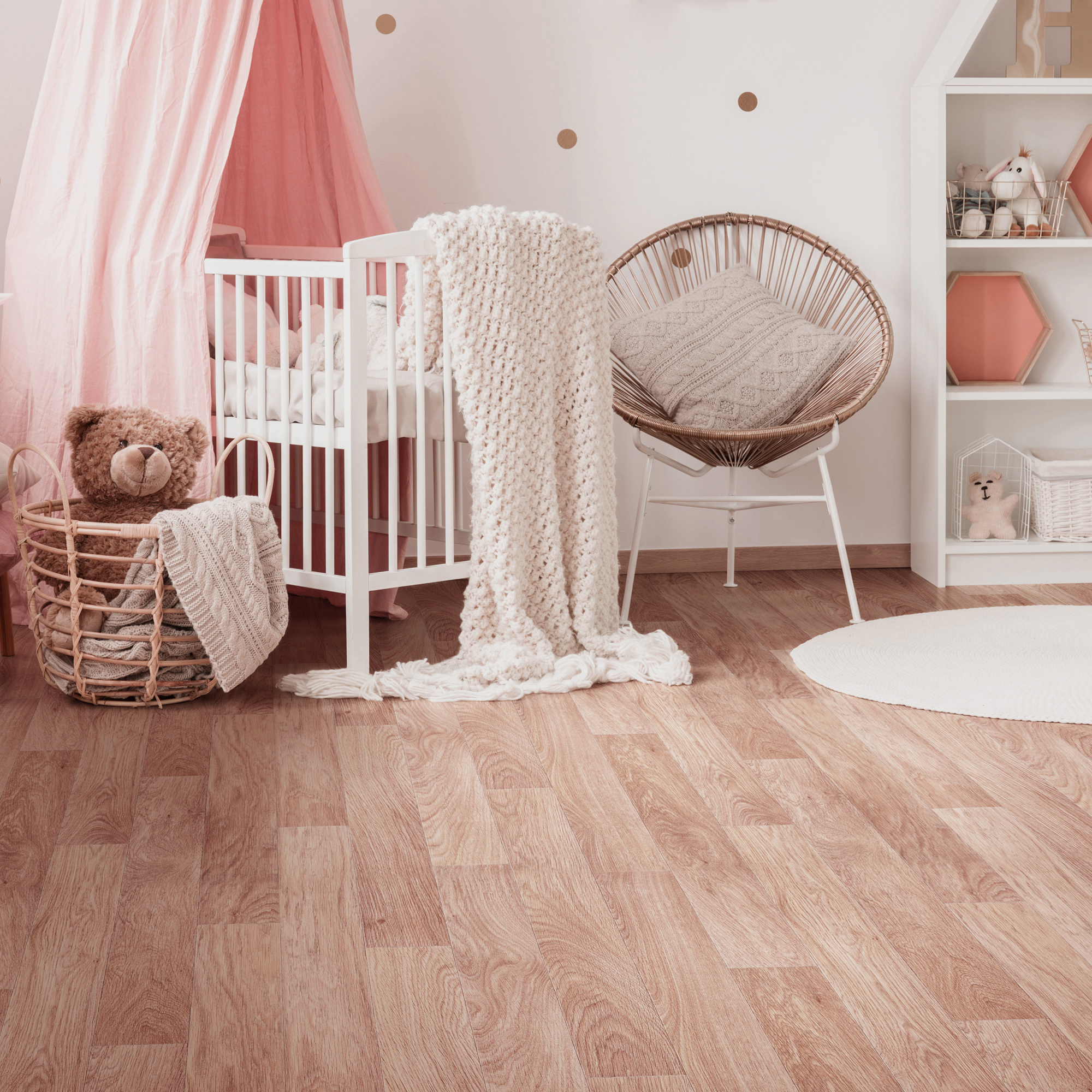 Изображение товара Линолеум «Дуб Поларис» 21 класс 3.5 м