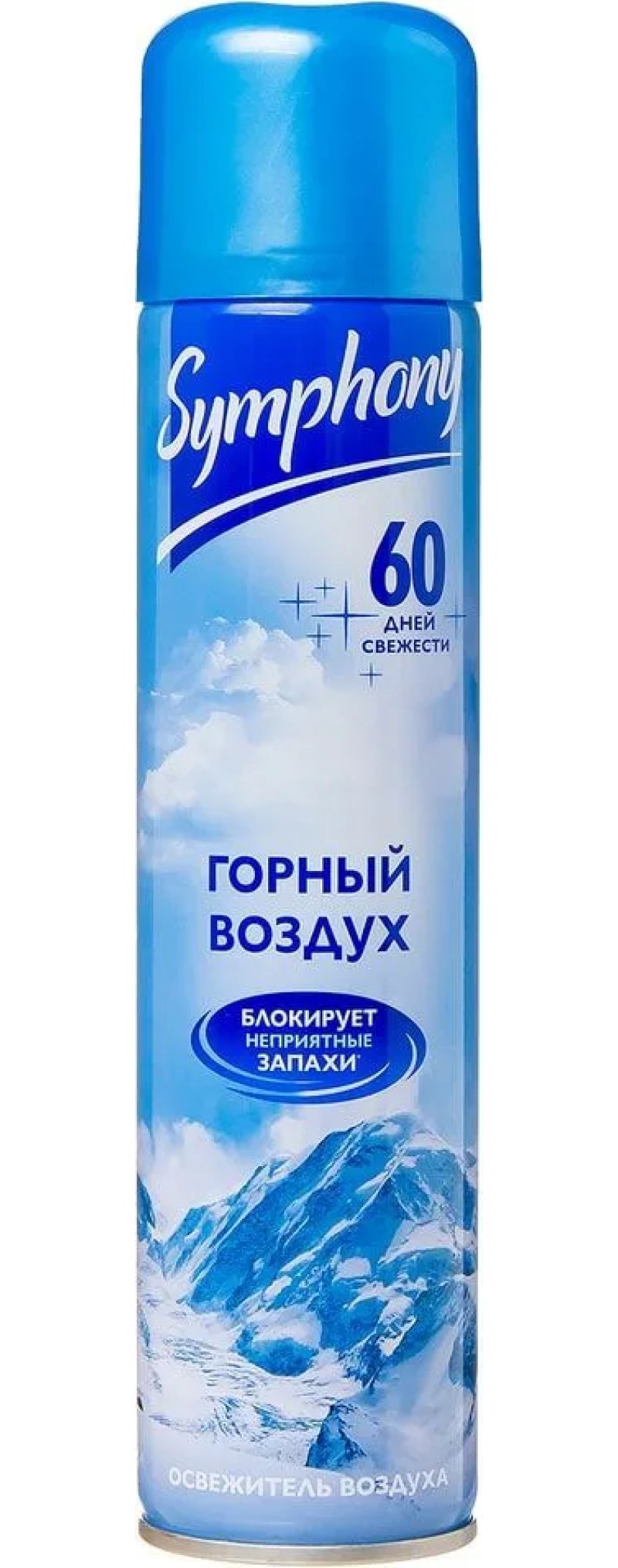 Изображение товара Освежитель воздуха Symphony горный воздух 300 мл Изображение товара Освежитель воздуха Symphony горный воздух 300 мл