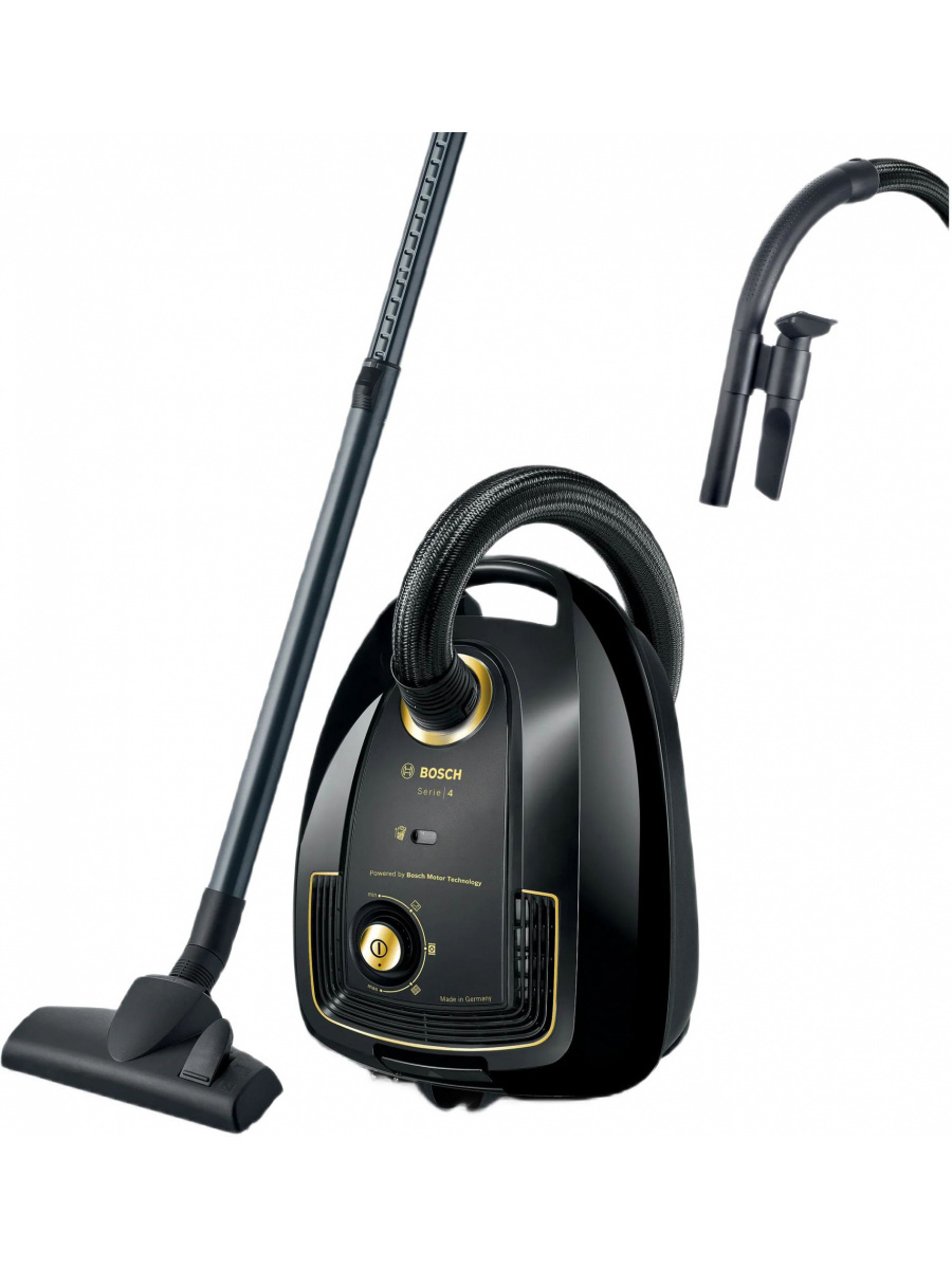 Изображение товара Пылесос с пылесборником Bosch Bgl38gold 1700 Вт цвет черный Изображение товара Пылесос с пылесборником Bosch Bgl38gold 1700 Вт цвет черный