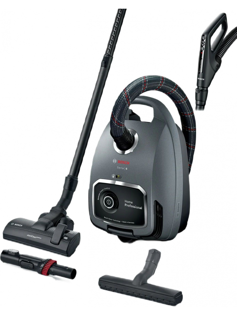 Изображение товара Пылесос Bosch BGL6PRO1 850 Вт с турбощеткой AirTurbo Plus и HEPA фильтром
