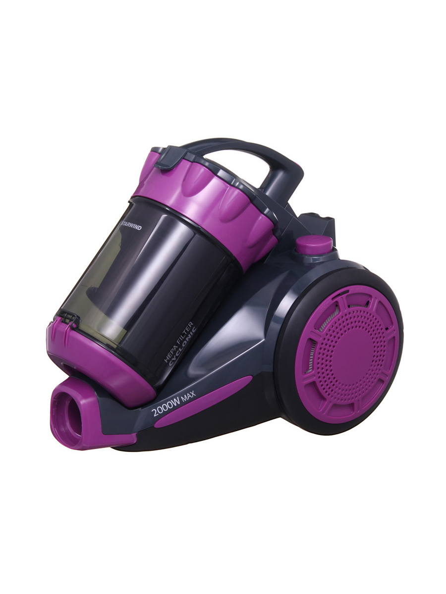 Изображение товара Пылесос с контейнером Starwind Scv2030 2000 Вт цвет фиолетовый