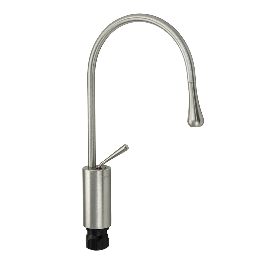 Изображение товара Смеситель для кухни однорычажный Brimix 82218 излив 15 см алюминий цвет серый