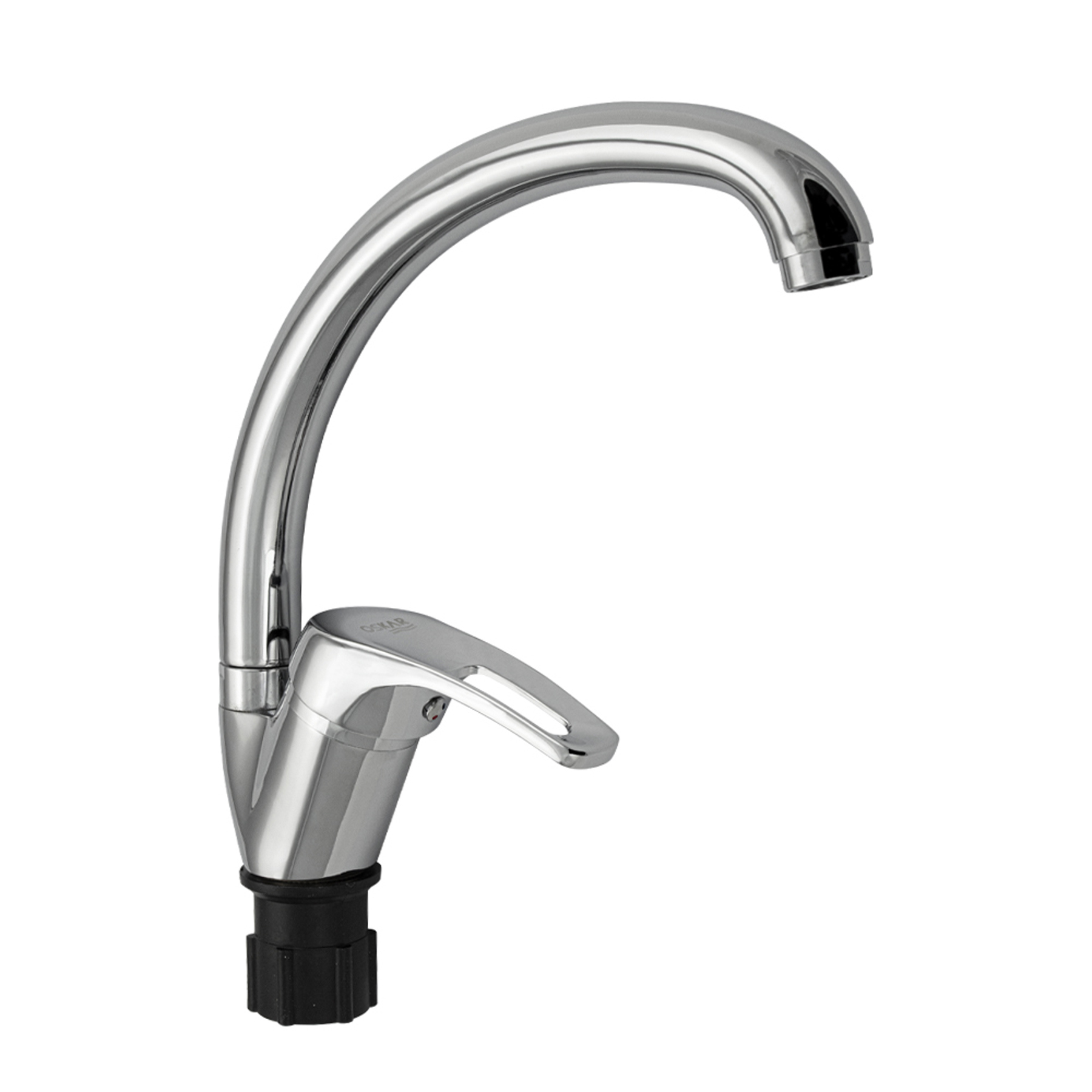 Изображение товара Однорычажный кухонный смеситель Oskar 6311 с высоким изливом хромированный