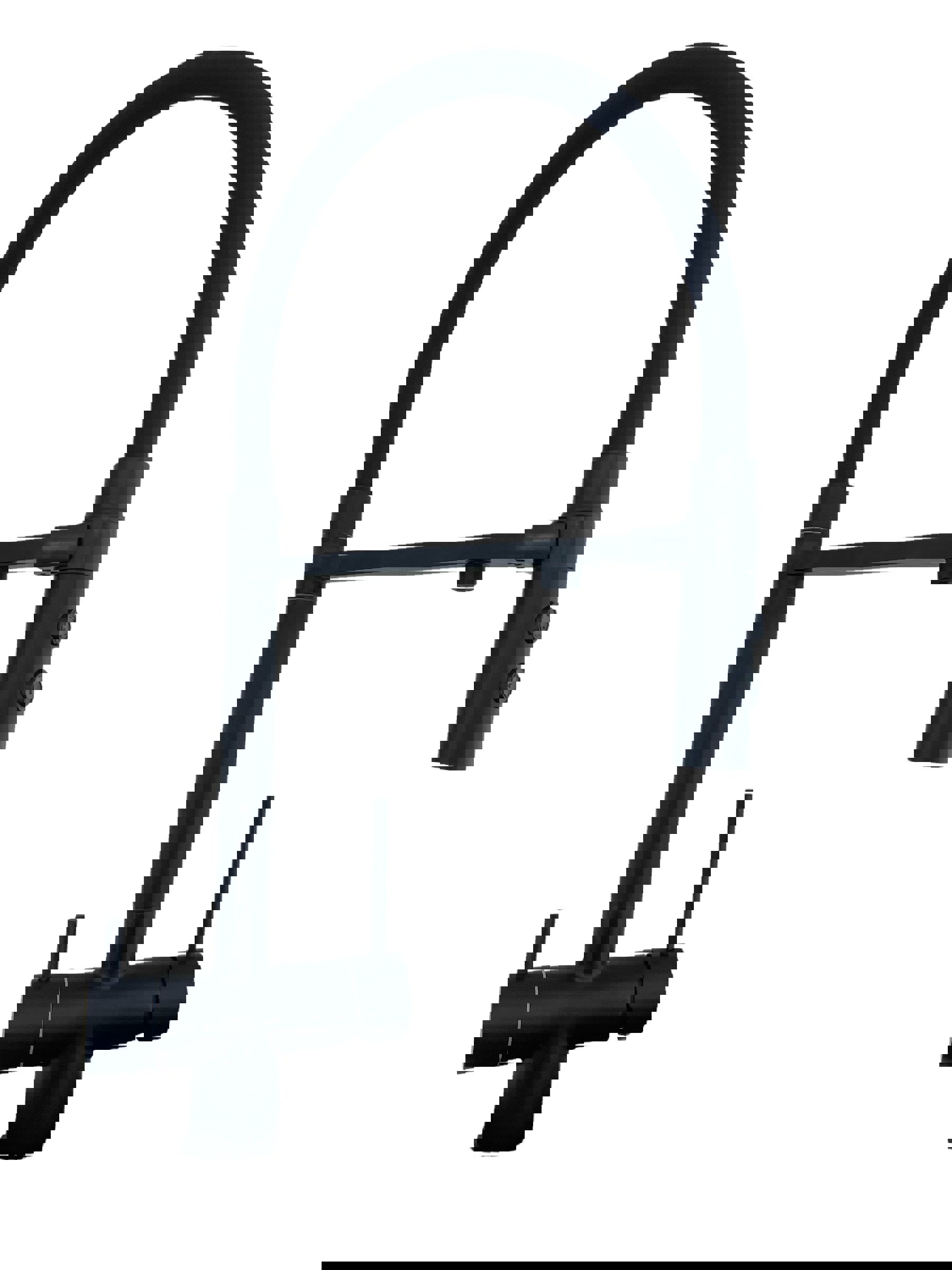 Изображение товара Однорычажный смеситель для кухни Oute T61403BK-300 черный матовый