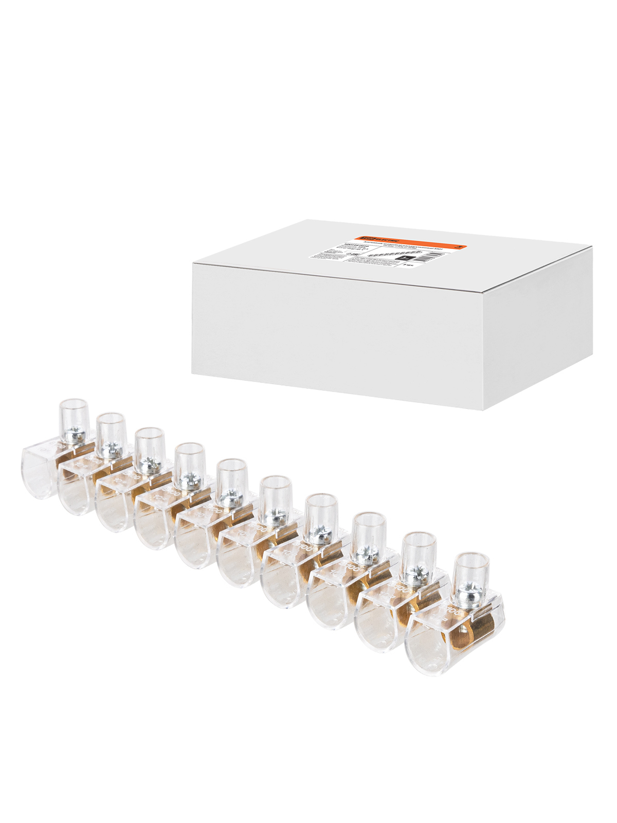 Изображение товара Клеммник концевой изолированный ККИ 10 мм 5 шт TDM ELECTRIC