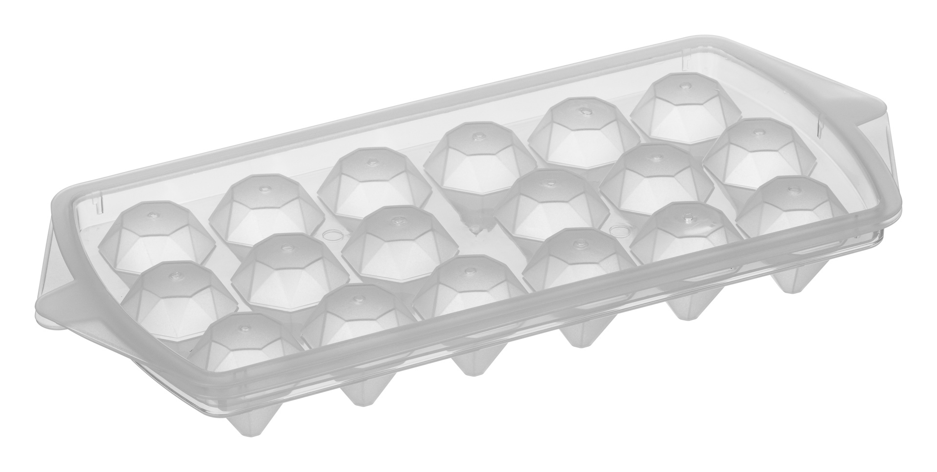 Изображение товара Форма для льда Verona Homver 27x12.3x3.5 см пластиковая прозрачная