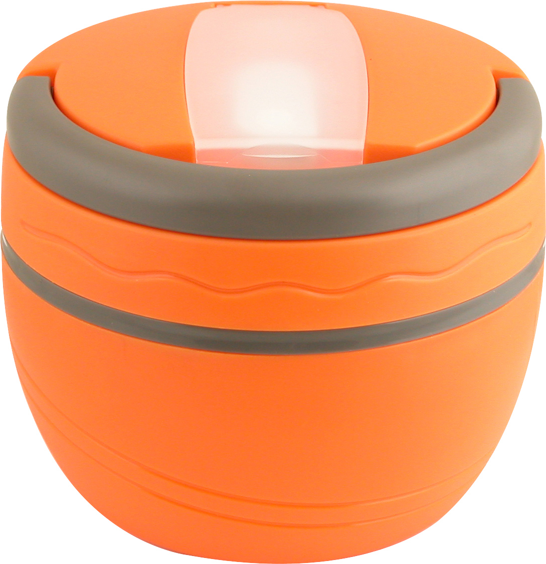 Изображение товара Термос-контейнер 0.5 л T85050 пластиковая колба цвет оранжевый