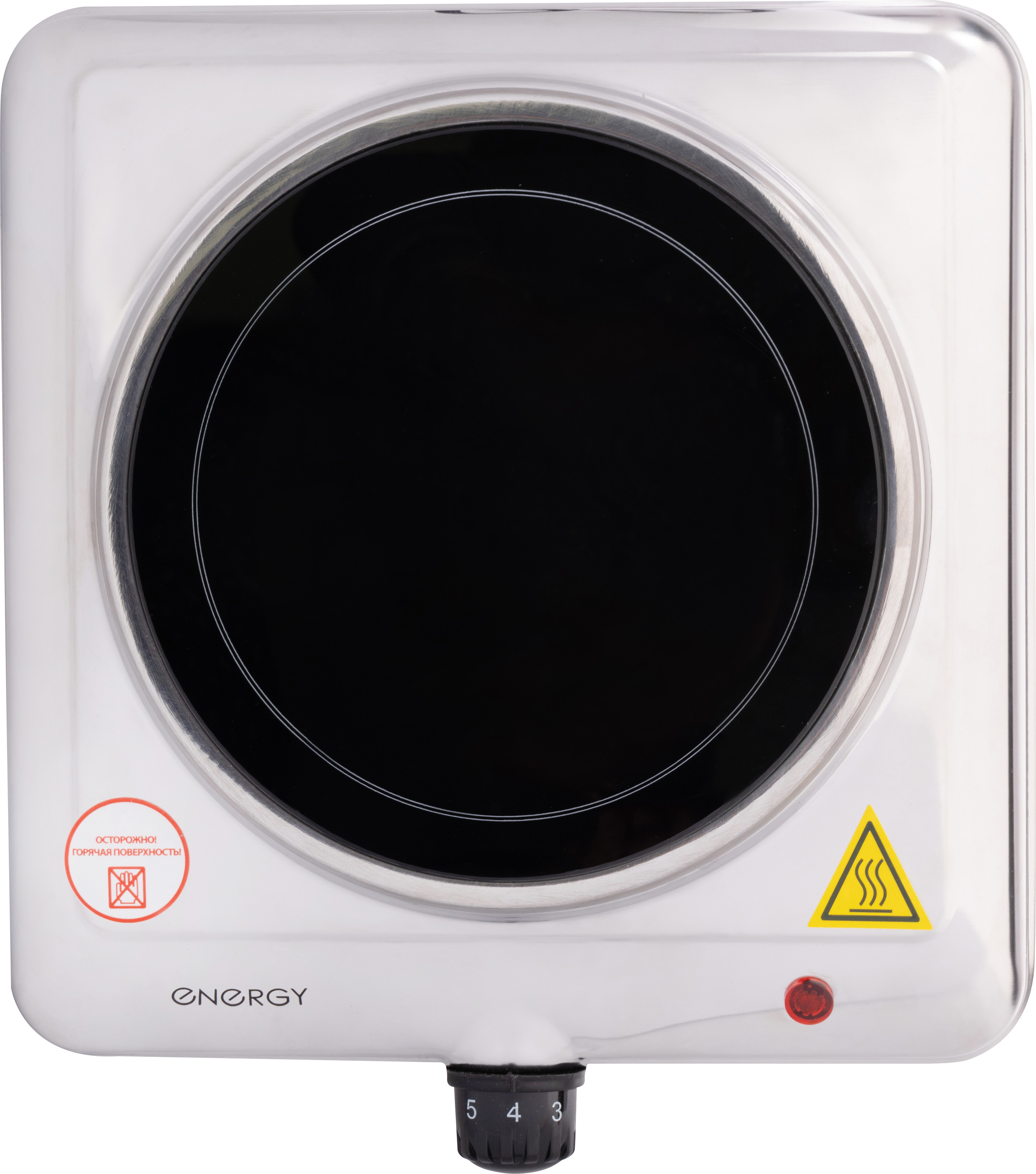 Изображение товара Электрическая настольная плита Energy EN-909 24.5 см 1 конфорка цвет серый