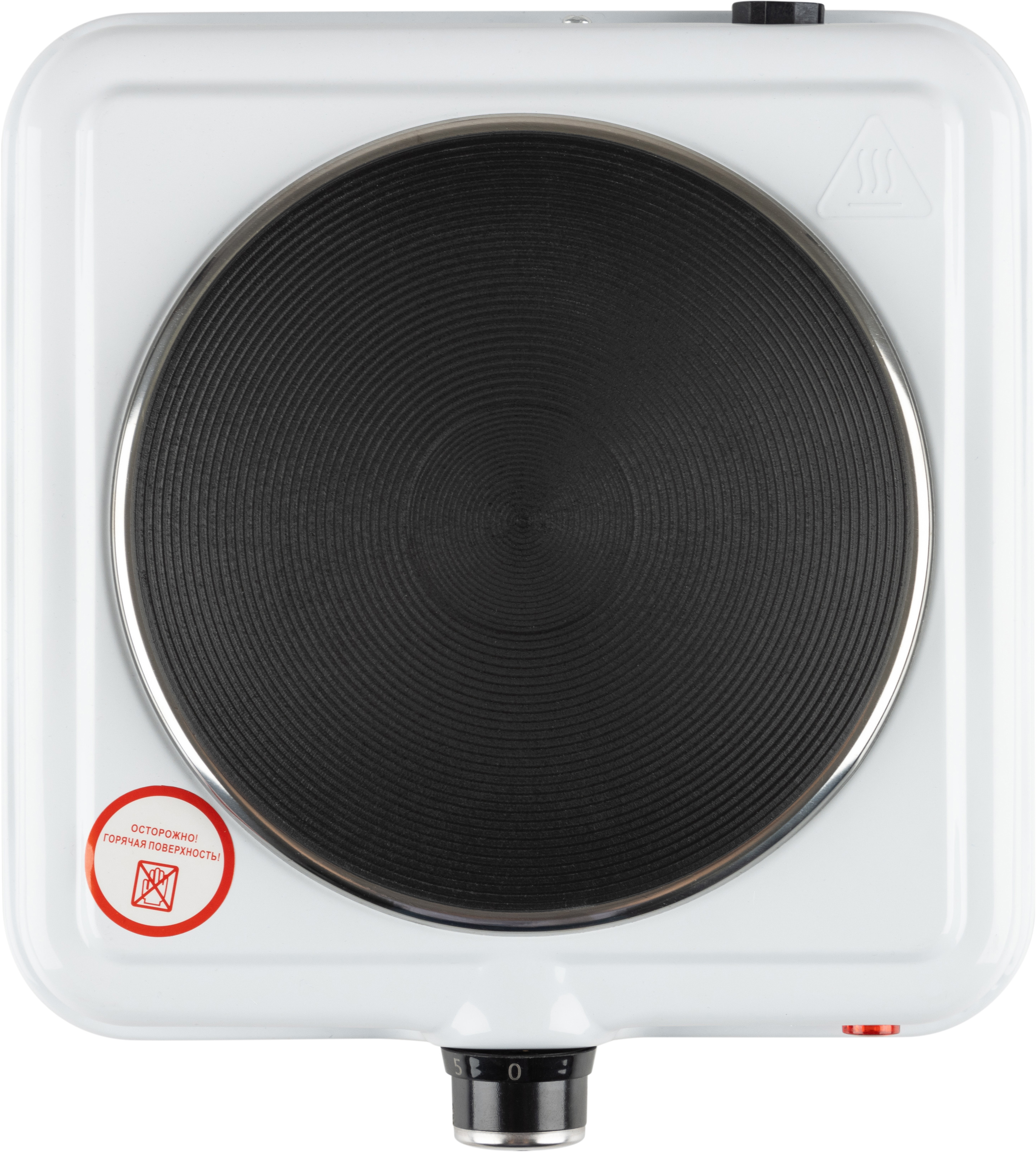 Изображение товара Электрическая настольная плита Homestar HS-1108 белая 1 конфорка