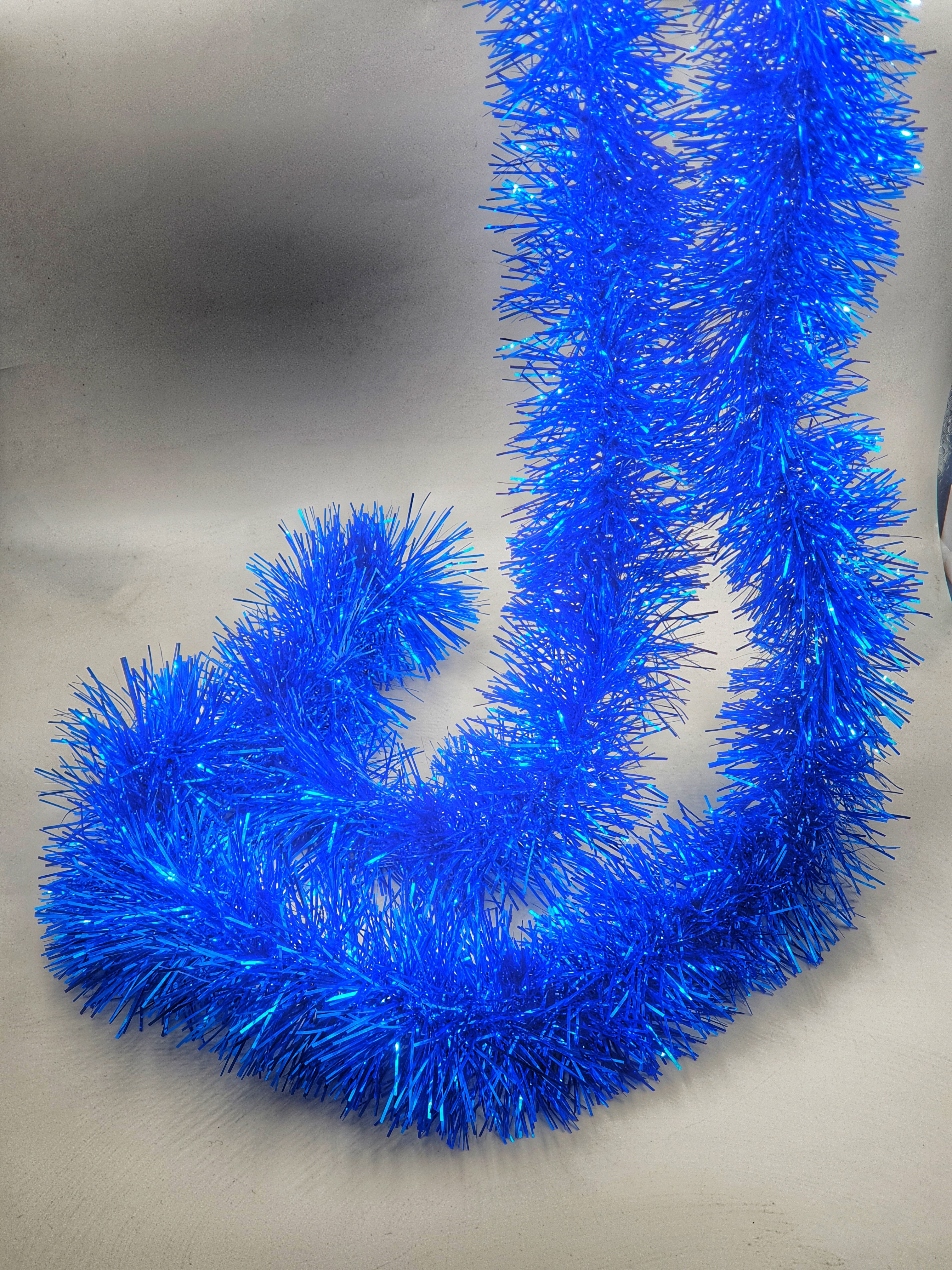 Изображение товара Гирлянда ПВХ Магия праздника M6-70-3 синяя 2000 см для оформления интерьера