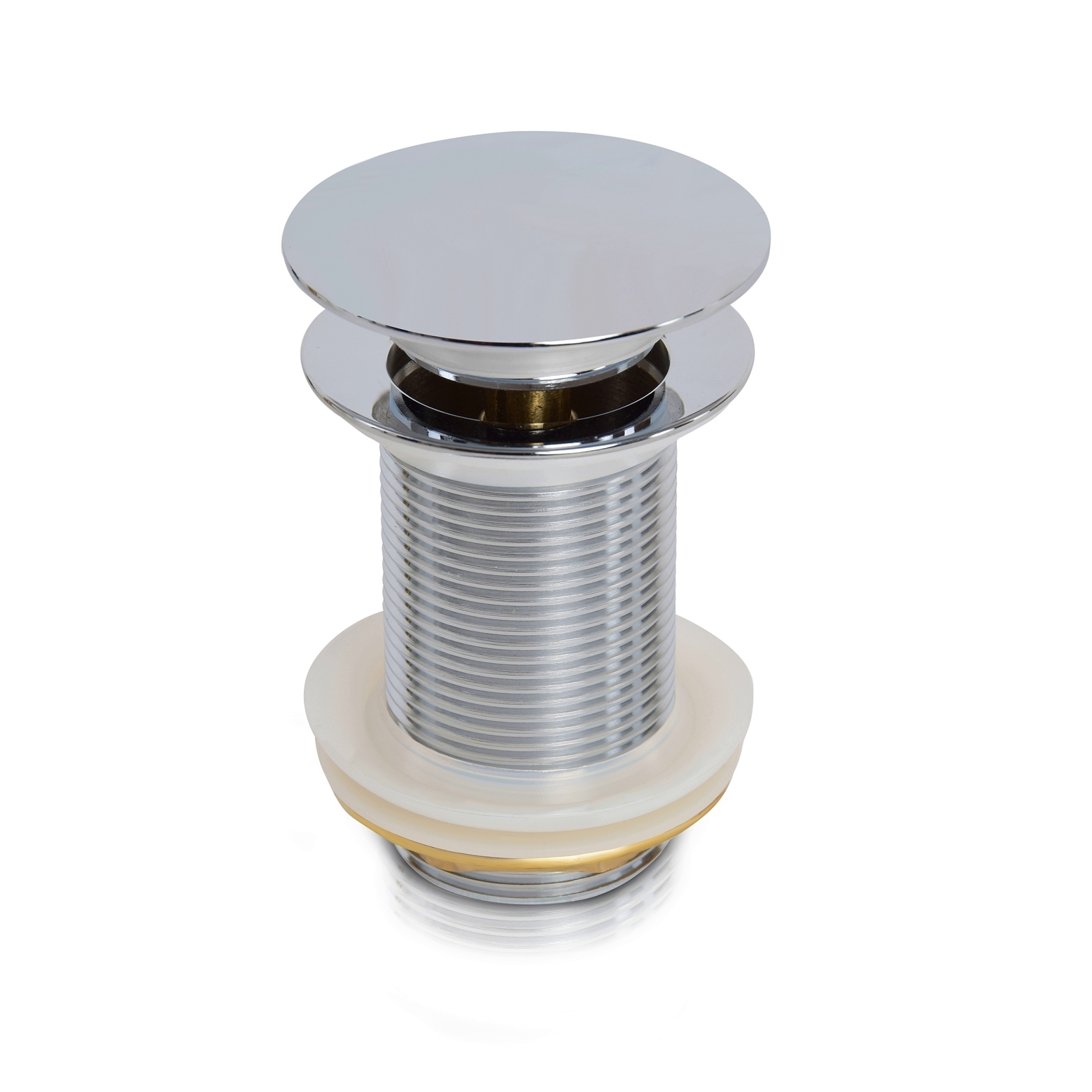 Изображение товара Донный клапан Vieir Ø32 мм клик-клак без перелива хром VER23A