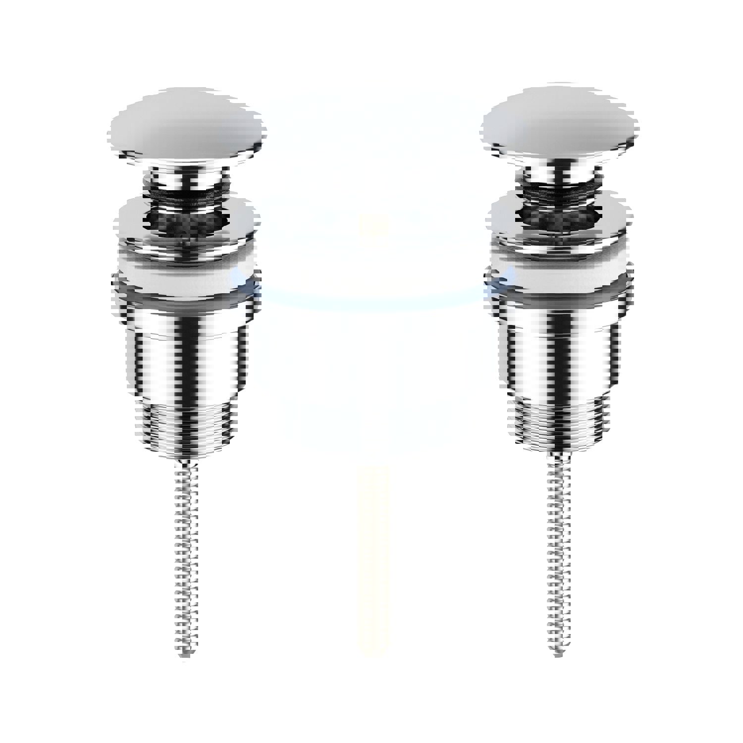 Изображение товара Донный клапан Vieir Ø32 мм клик-клак без перелива хром VER26