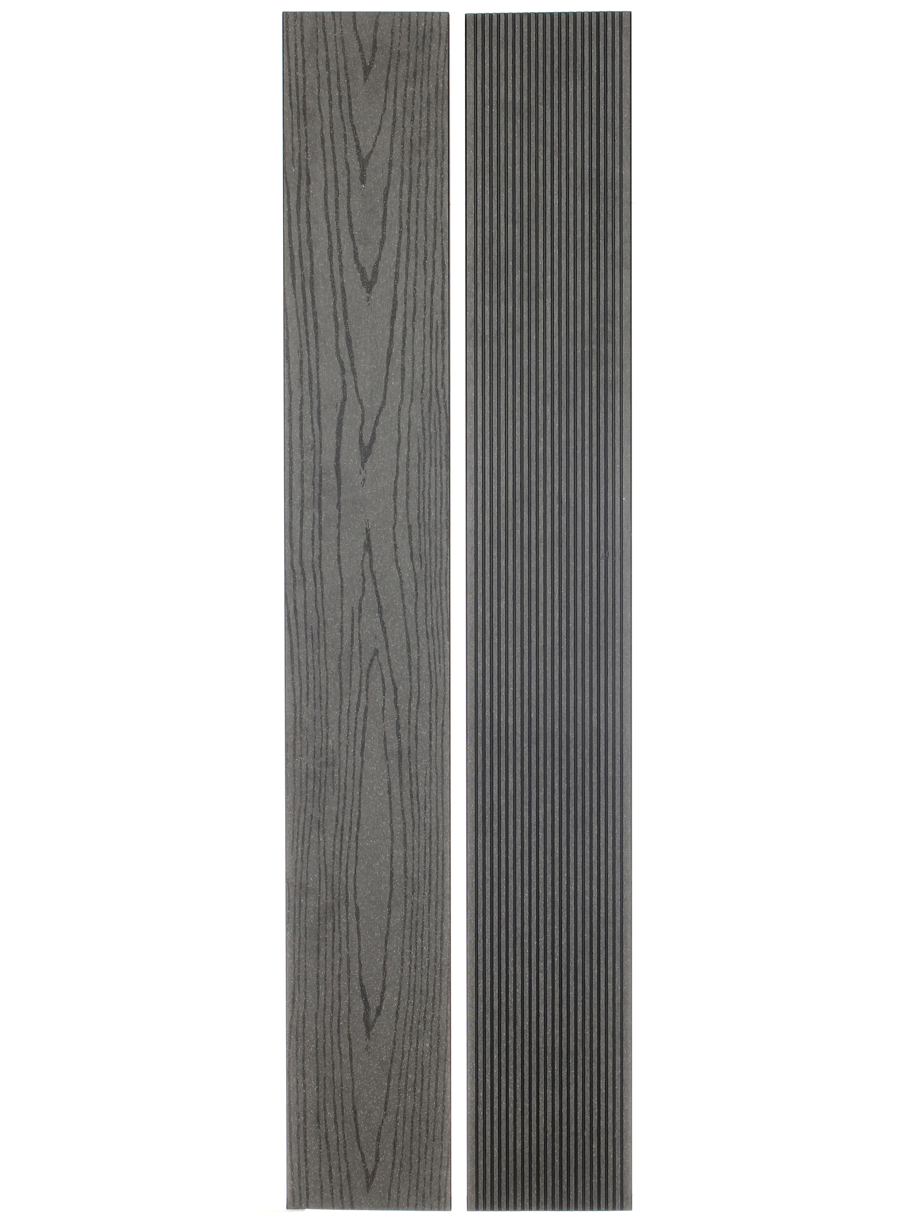 Изображение товара Террасная доска МДПК Diasdeck цвет антрацит 1500x140x25мм двусторонний структура дерева 1.05м² 5шт