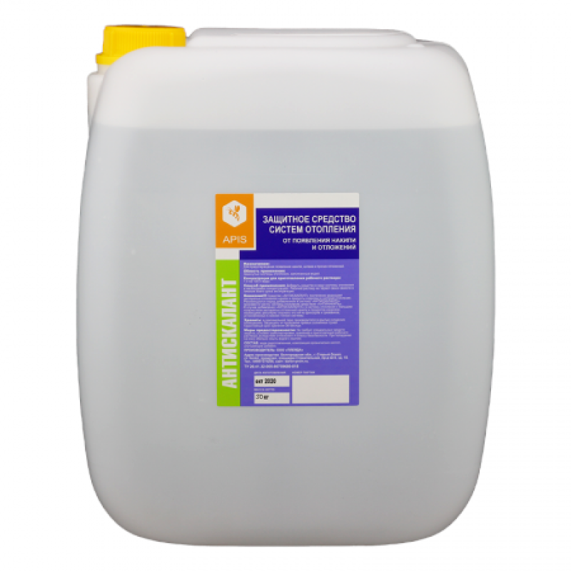 Изображение товара Ингибитор солеотложений Apis Антискалант 30 кг для систем отопления