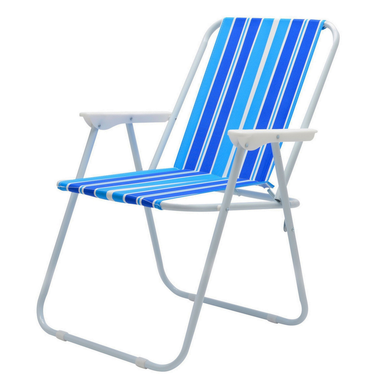 Изображение товара Стул садовый складной Velton park VLT1803-111 52 см х 47 см х 74 см ткань синий