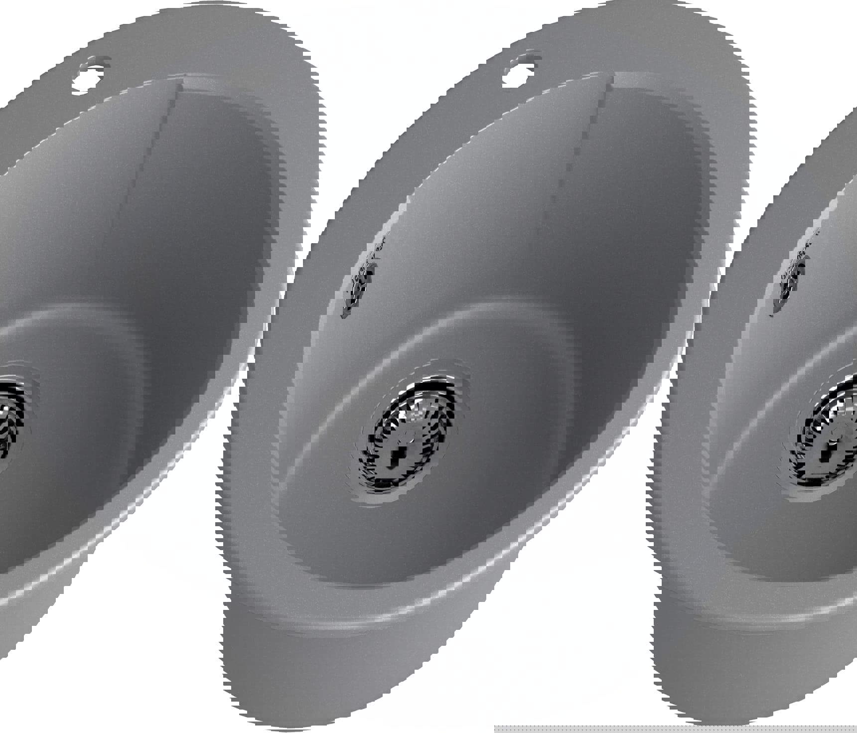 Изображение товара Врезная мойка GranFest Urban 649 49x49 см кварц темно-серая