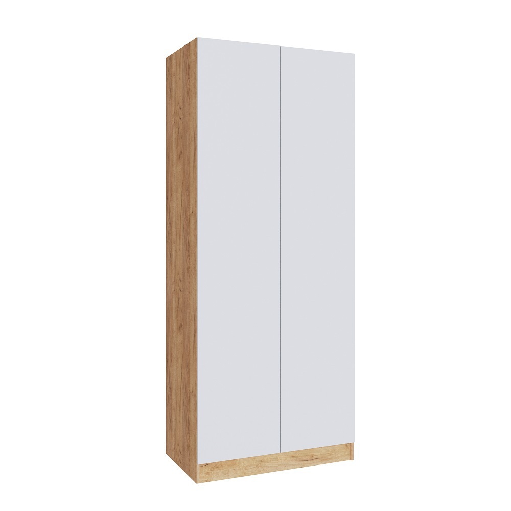 Изображение товара Шкаф распашной Тэкс Руэлла 90x220 см с полками и штангой для одежды