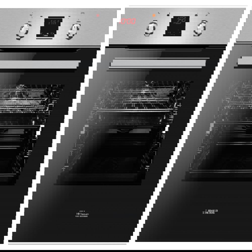 Изображение товара Электрический встраиваемый духовой шкаф Hansa BOEI684001 59.5x59.5x57.5 см цвет серебристый