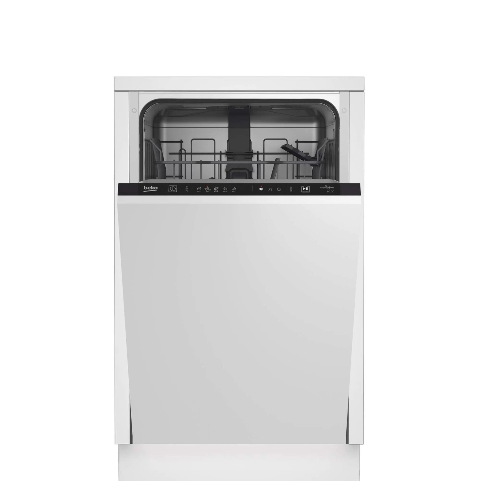 Изображение товара Встраиваемая посудомоечная машина BEKO BDIS 44.8 см 5 программ белая