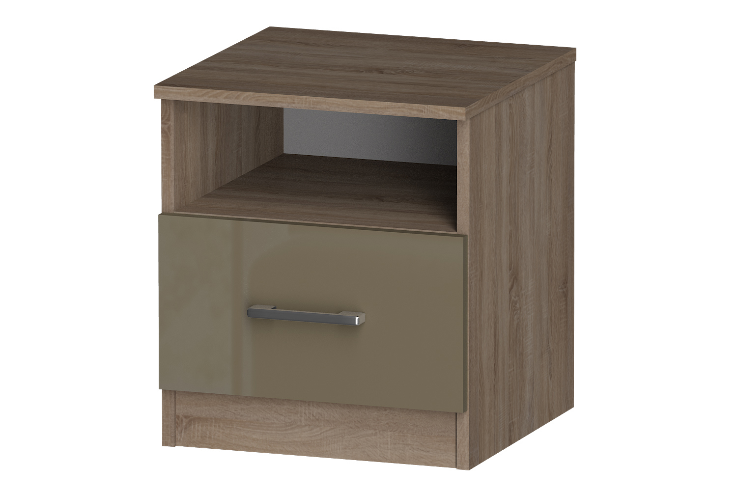 Изображение товара Тумба Furnistyle Лайф 10867 40x45x40 см ЛДСП цвет дуб сонома/макиато Изображение товара Тумба Furnistyle Лайф 10867 40x45x40 см ЛДСП цвет дуб сонома/макиато