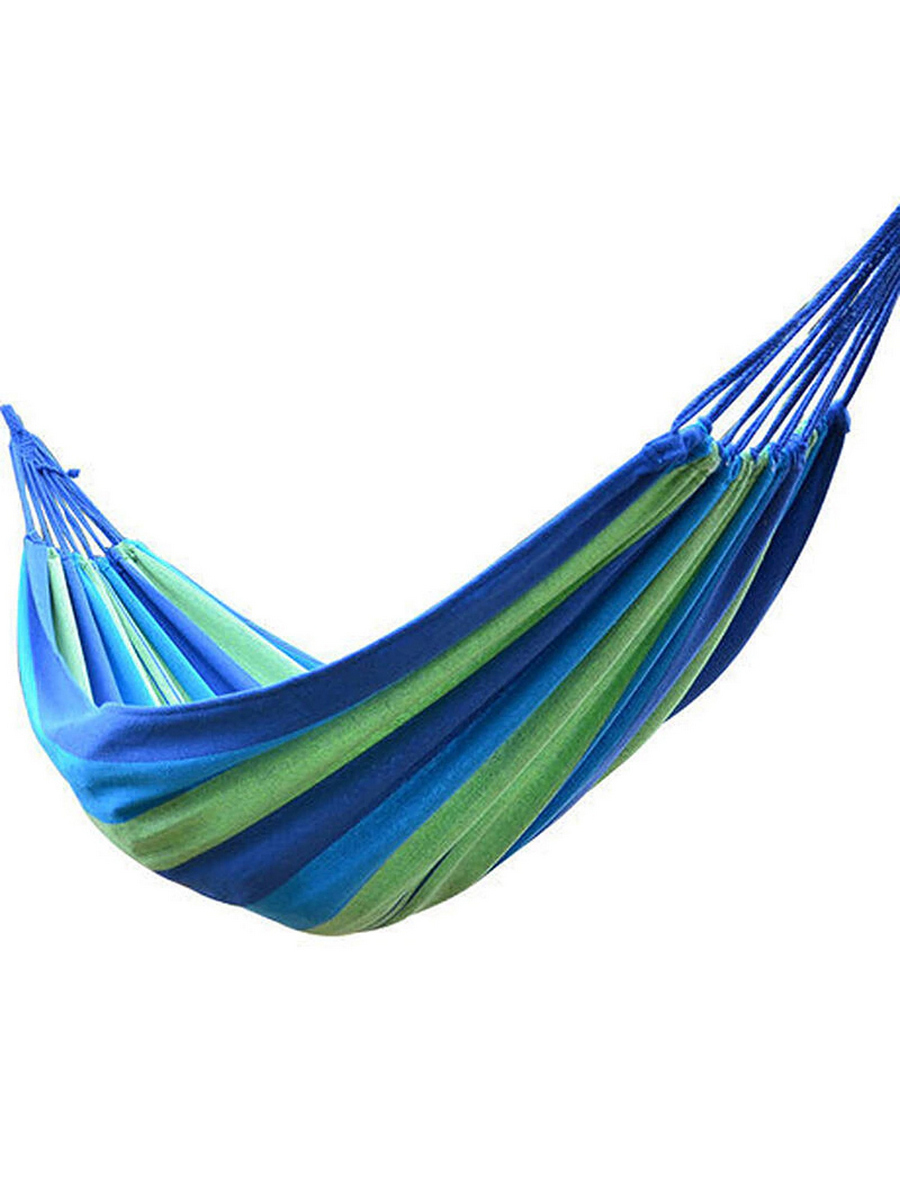 Изображение товара Гамак ProfiCamp PC1814-103 //1 Полоски 200x150 см поликоттон до 100 кг сине-зелёный