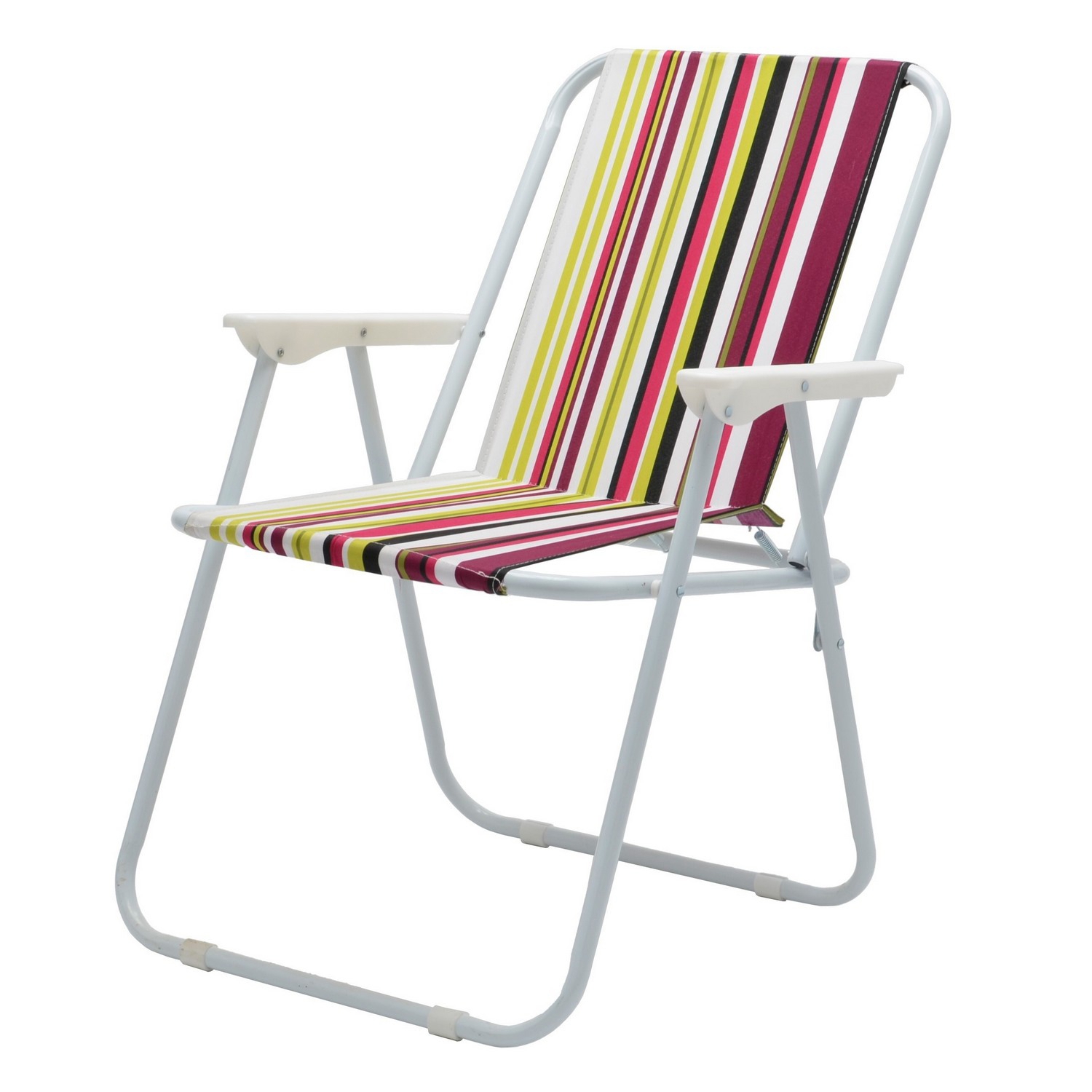 Изображение товара Кресло садовое складной Velton park 52 см х 47 см х 74 см ткань цвет разноцветный
