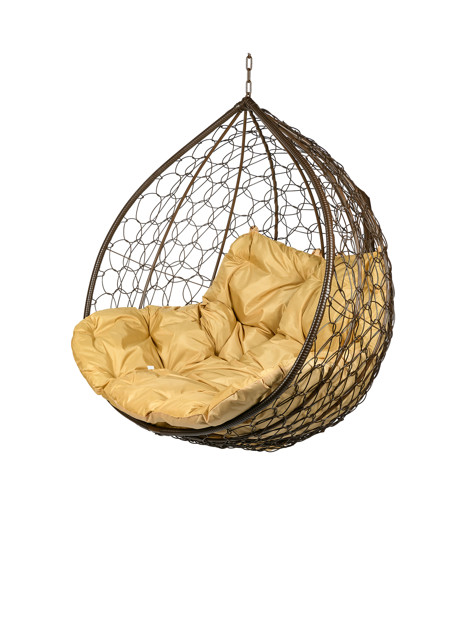 Изображение товара Кресло подвесное Bigarden geminipromoBrownBS Gemini promo browm 2-х местные до 150 кг коричневый