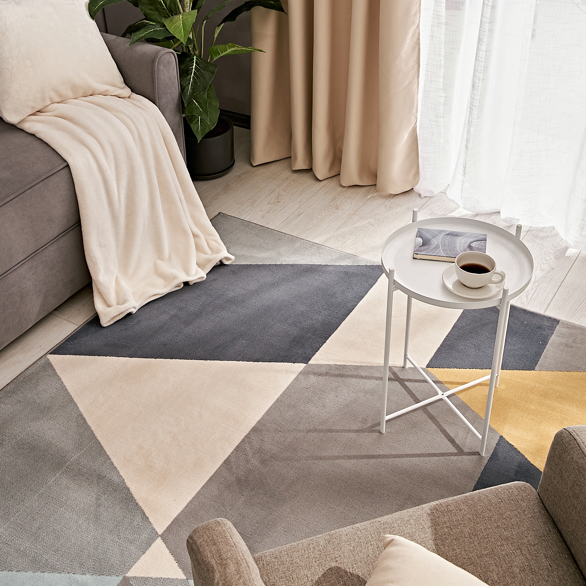 Изображение товара Ковер Inspire Oasis 80х150 см из полипропилена для современного интерьера