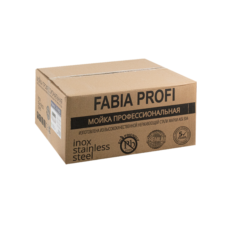 Изображение товара Врезная мойка Fabia 505033G 50x50 см нержавеющая сталь графит