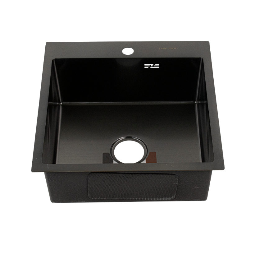 Изображение товара Врезная кухонная мойка Fabia 50503G из нержавеющей стали, 65x45 см, графит