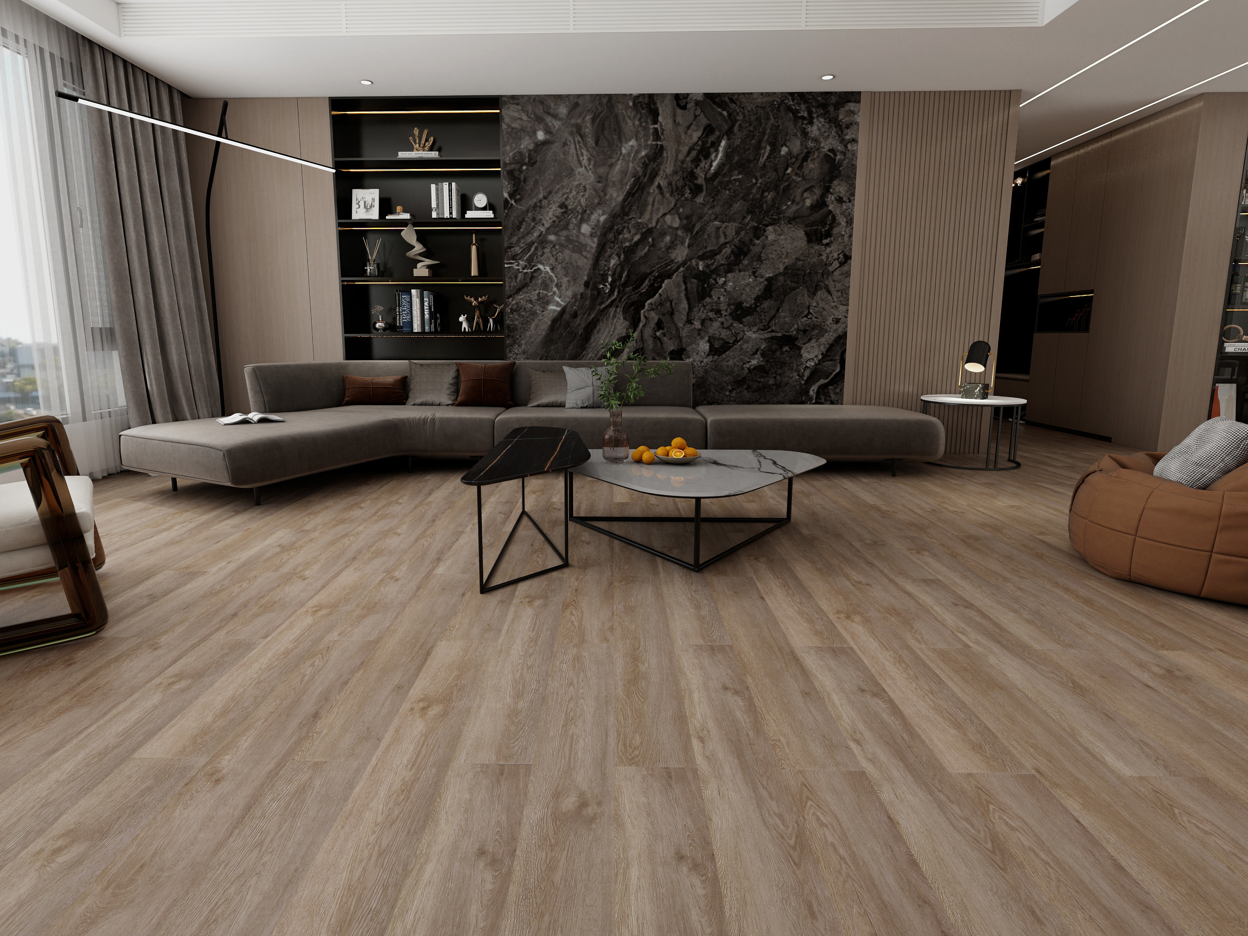 Изображение товара SPC плитка Swissfloor Plays Цюрих 43 класс 3.5 мм влагостойкая для интерьера