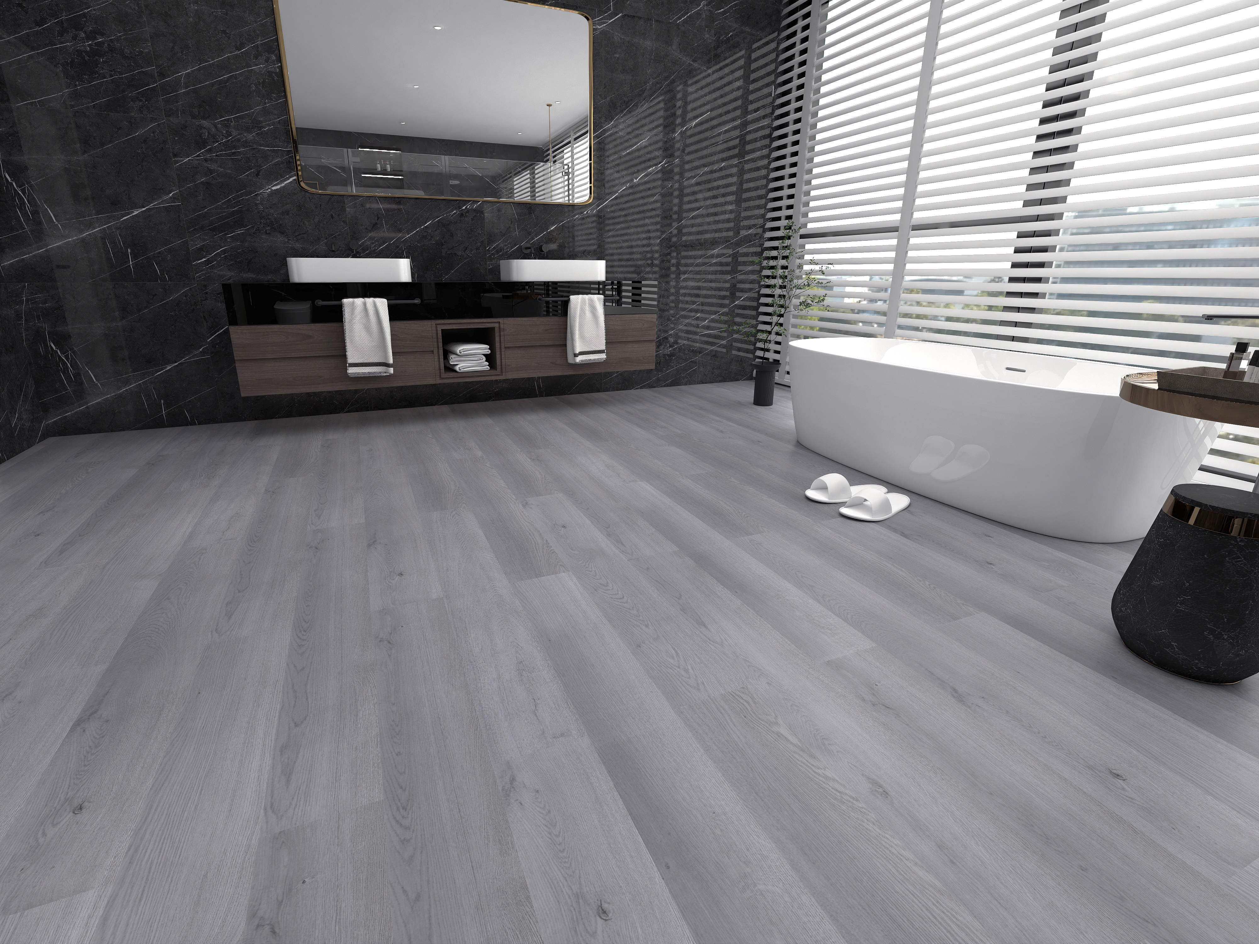 Изображение товара SPC плитка Swissfloor Plays Монтре 3.5 мм 2.245 м² водостойкое покрытие
