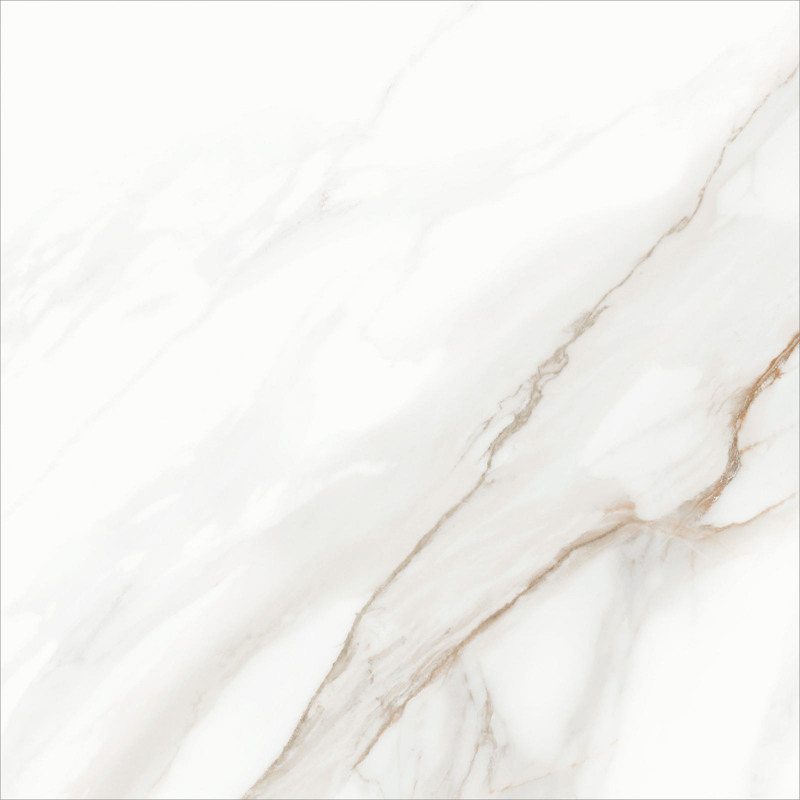 Изображение товара Керамогранит New Trend Calacatta Andrea 60x60 см бело-серый для пола и стен